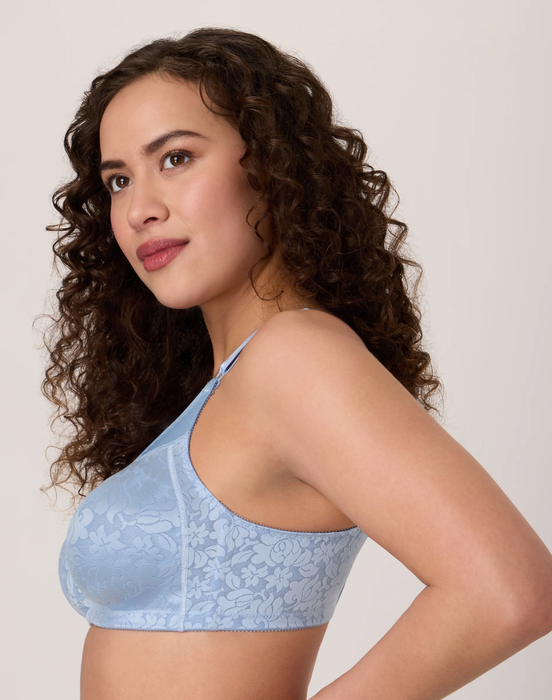 Bali Double Support Lace Wireless Bra #DF3372 4 Bali Double Support Lace Wireless Bra #DF3372