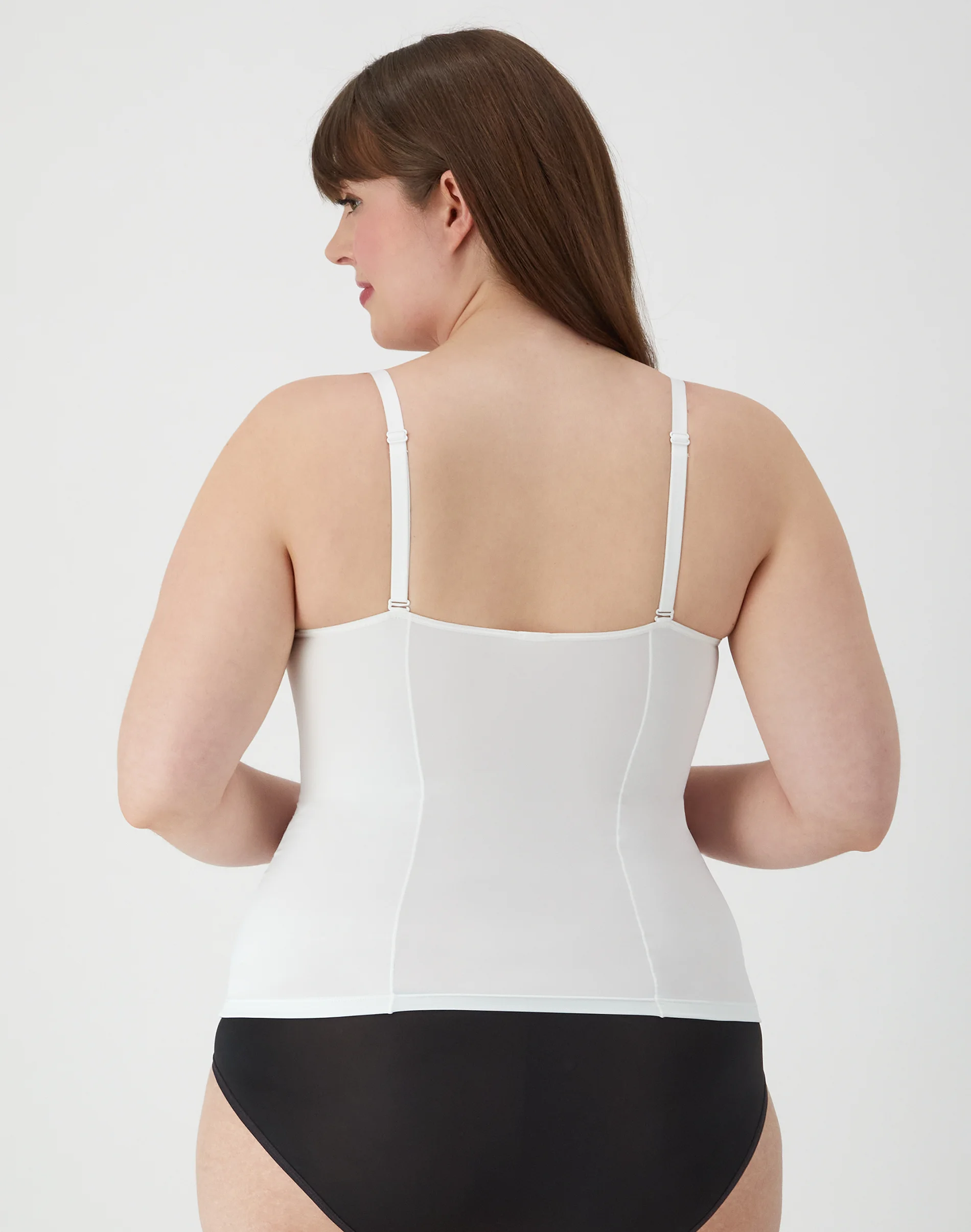 Tummy Control Shapewear Cami Tank Top, Built-In Bra #DMS130