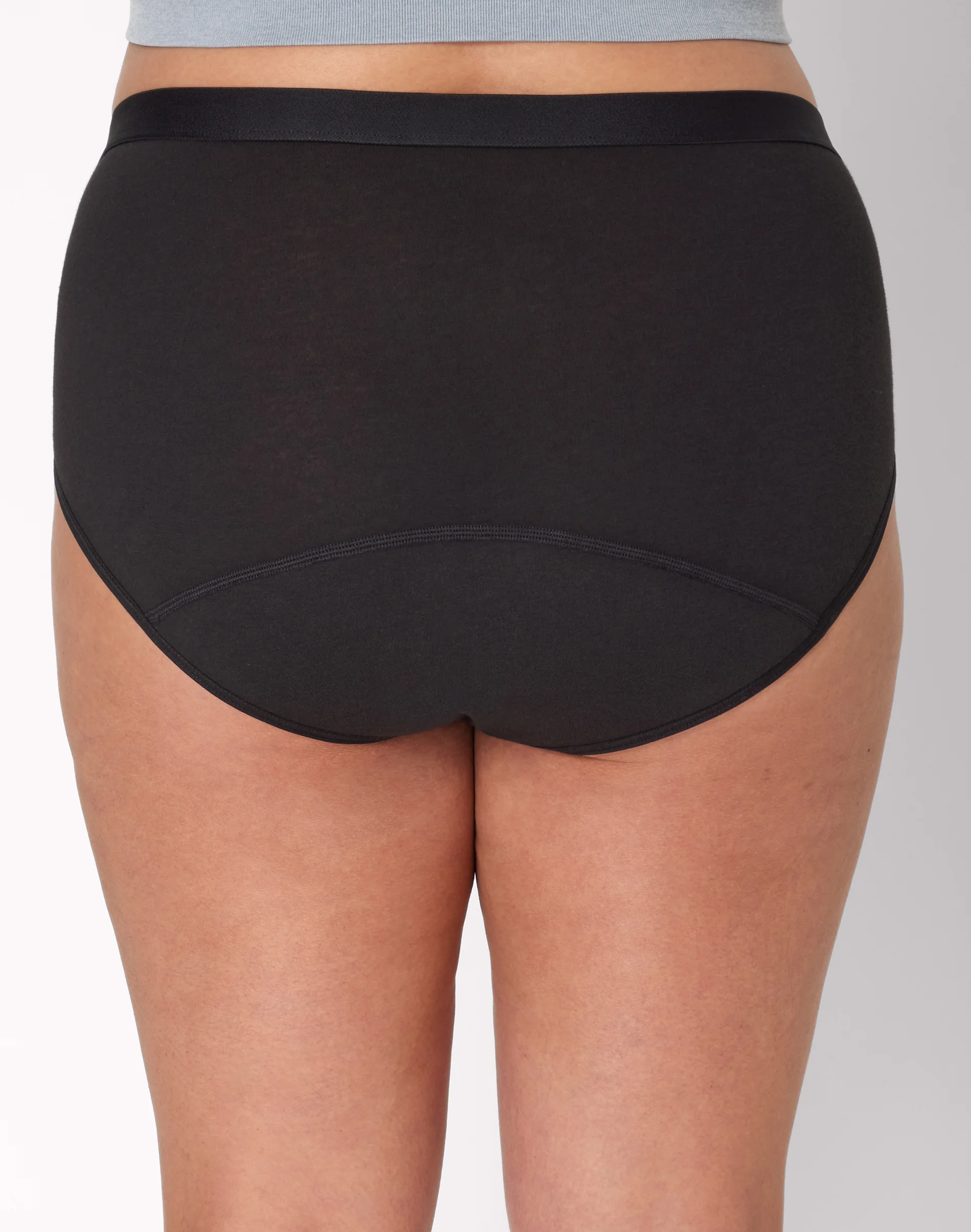 Hanes Just My Size Comfort, Period. Brief Period Underwear, Super Leaks, 2-Pack (PLUS SIZES) #SPP40A