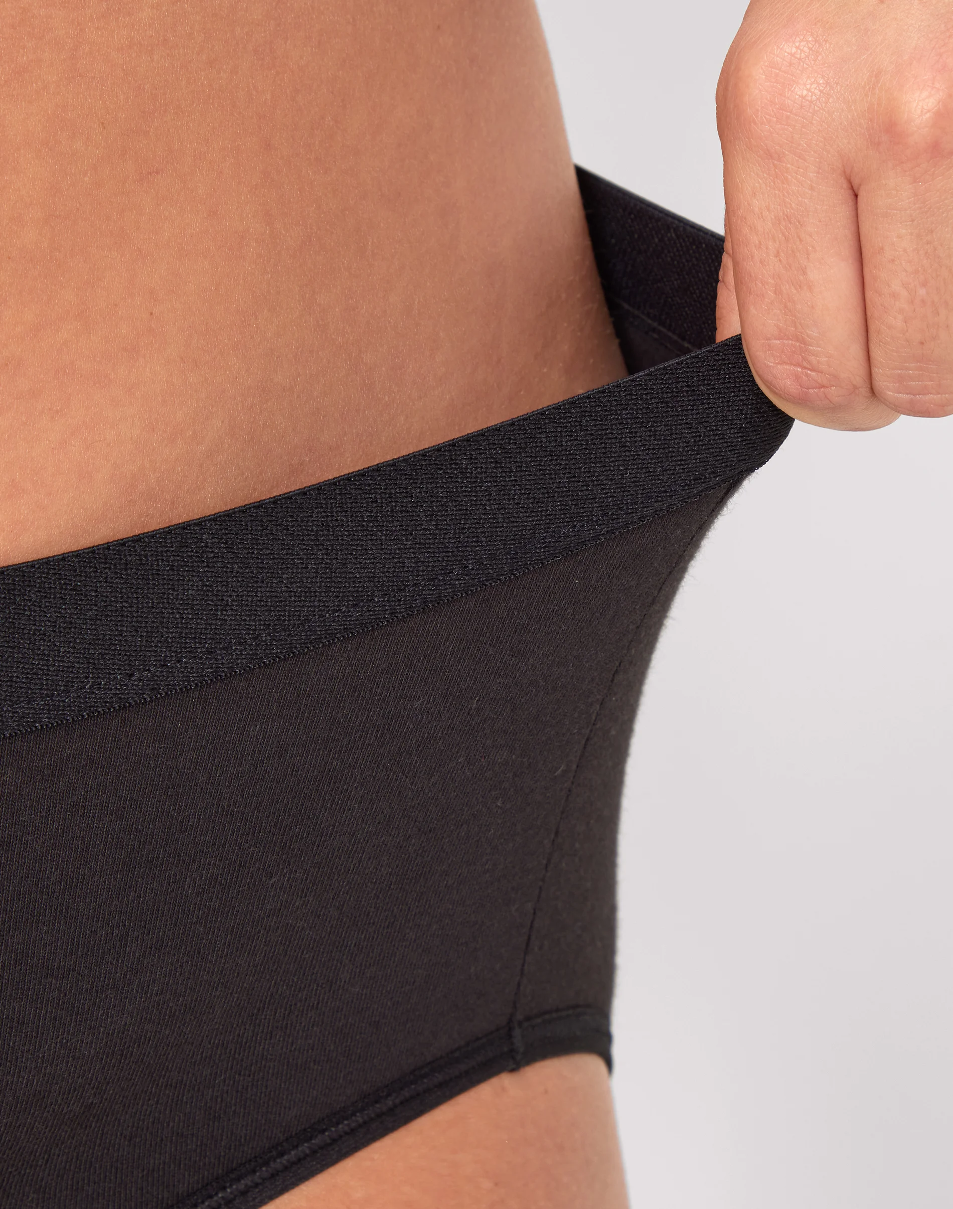 Hanes Just My Size Comfort, Period. Brief Period Underwear, Super Leaks, 2-Pack (PLUS SIZES) #SPP40A