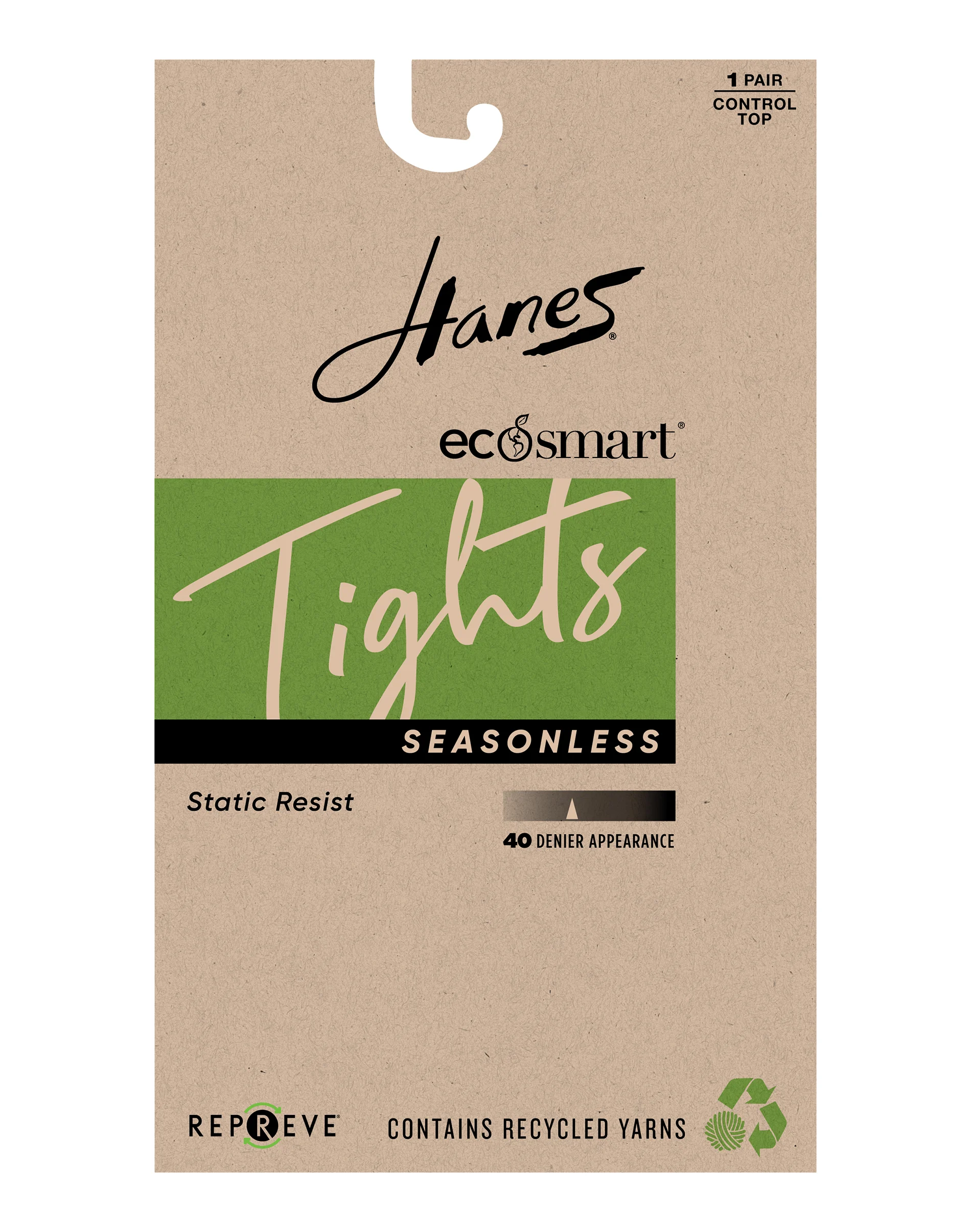 Hanes EcoSmart Women's Control-Top Tights #HG0003