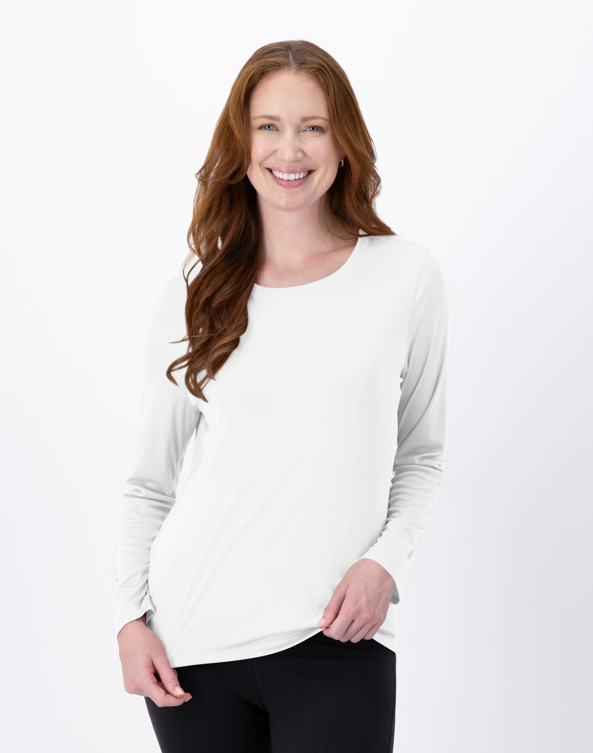 Hanes Sport Cool DRI Women's Performance Long Sleeve T-Shirt #O9308