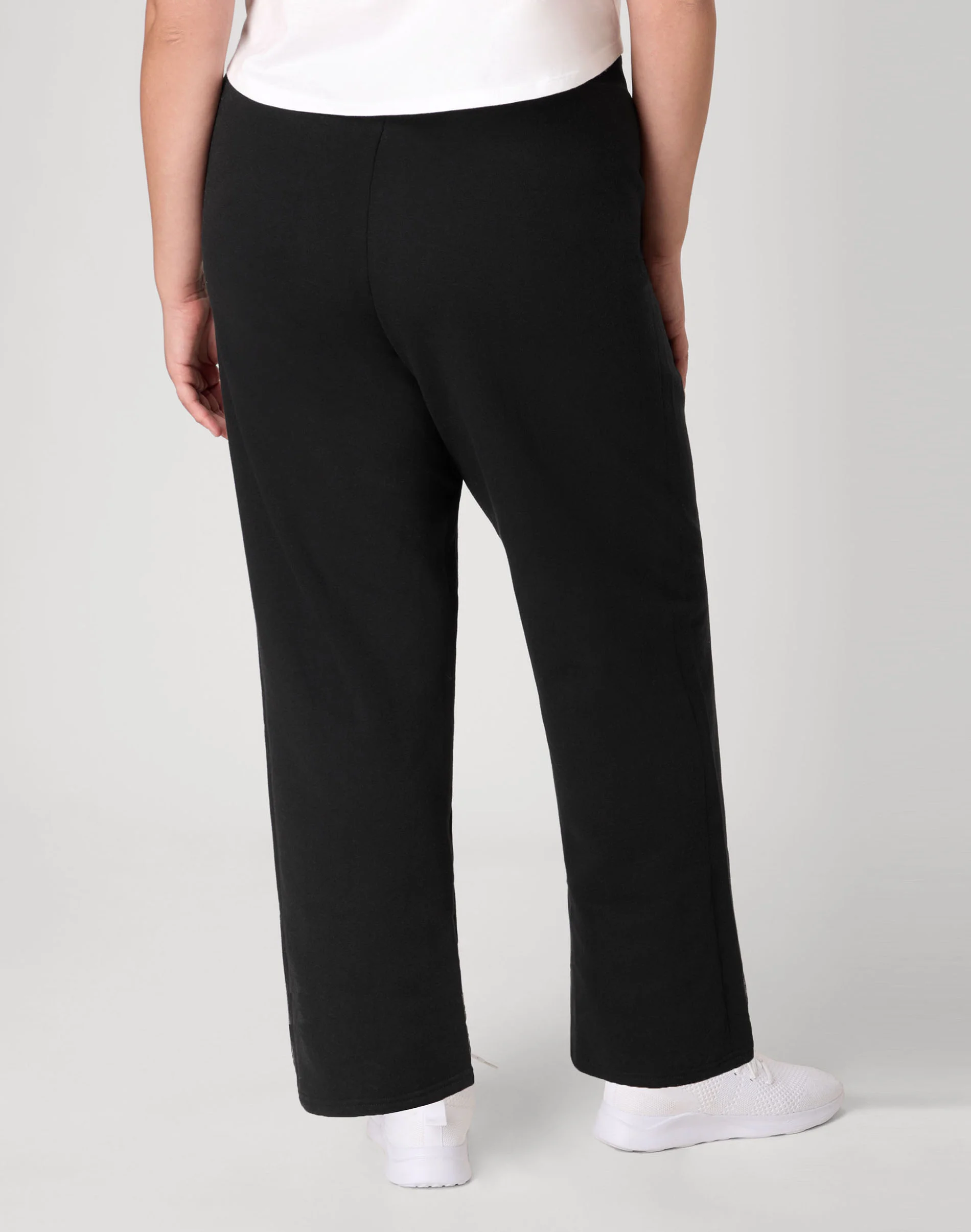 Hanes Just My Size EcoSmart Women's Fleece Sweatpants, Open Leg, 30.5" (Plus Size) #OJ100