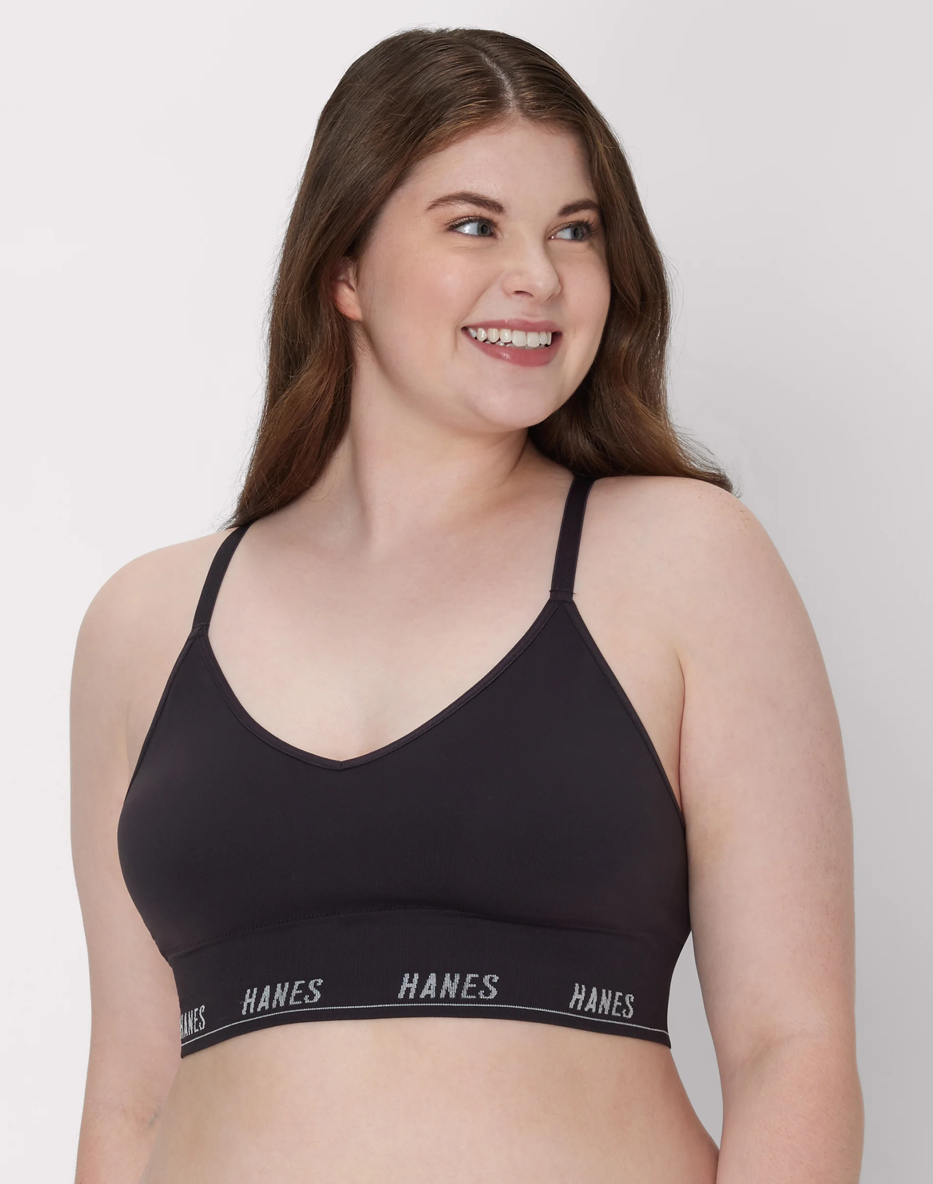 Hanes Moves Women's 360° Seamless Triangle Bra with Light Support #MHM005