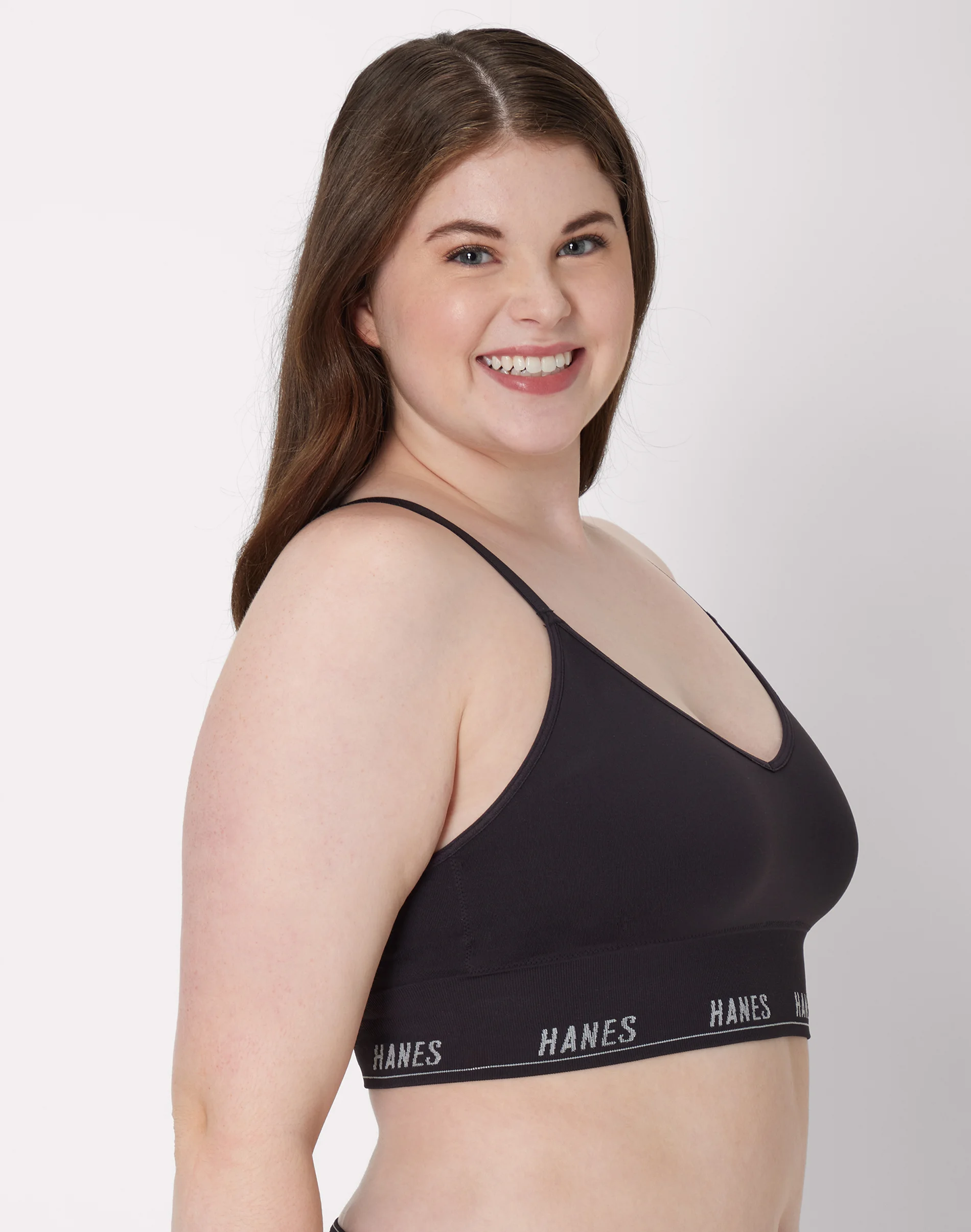 Hanes Moves Women's 360° Seamless Triangle Bra with Light Support #MHM005