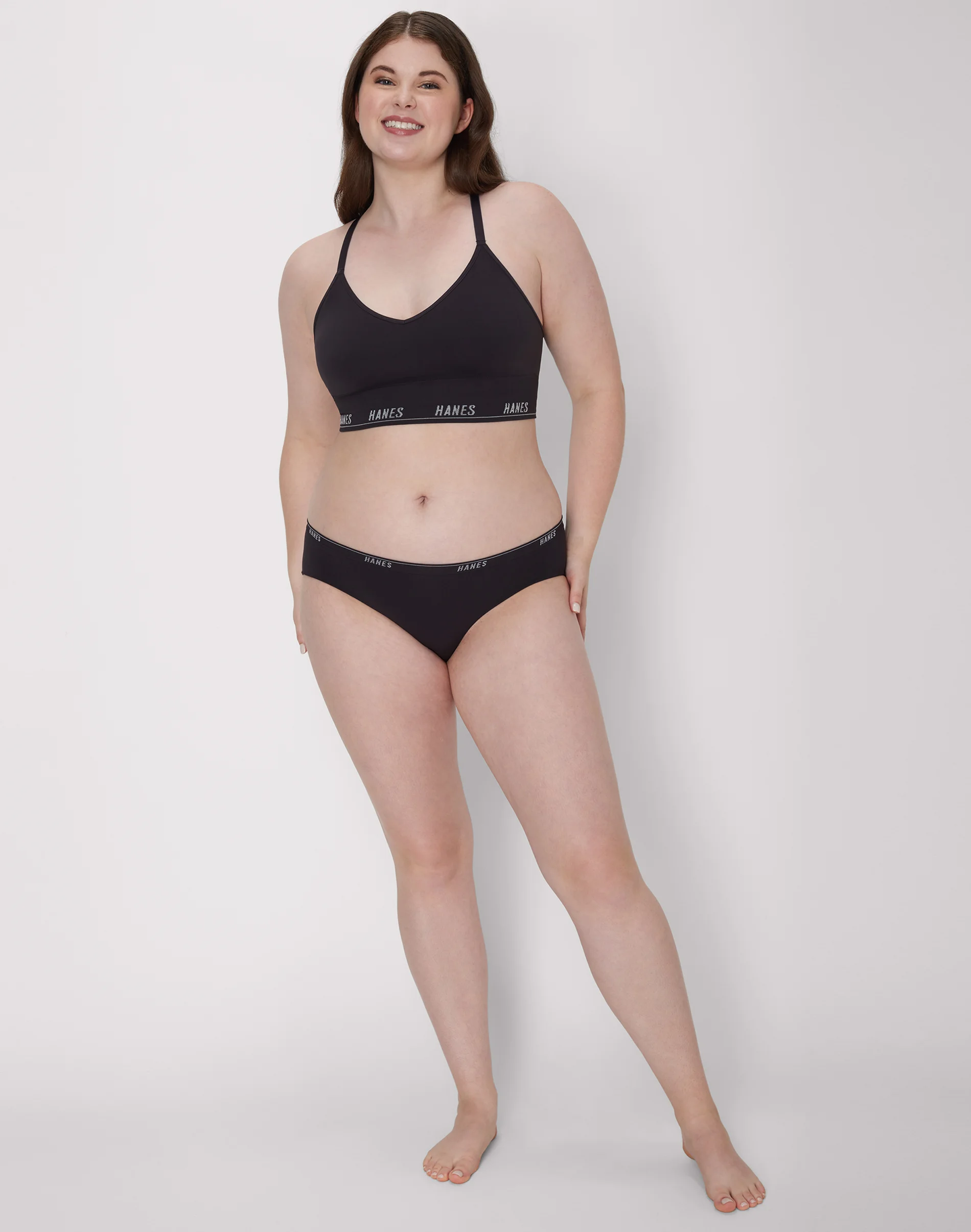 Hanes Moves Women's 360° Seamless Triangle Bra with Light Support #MHM005