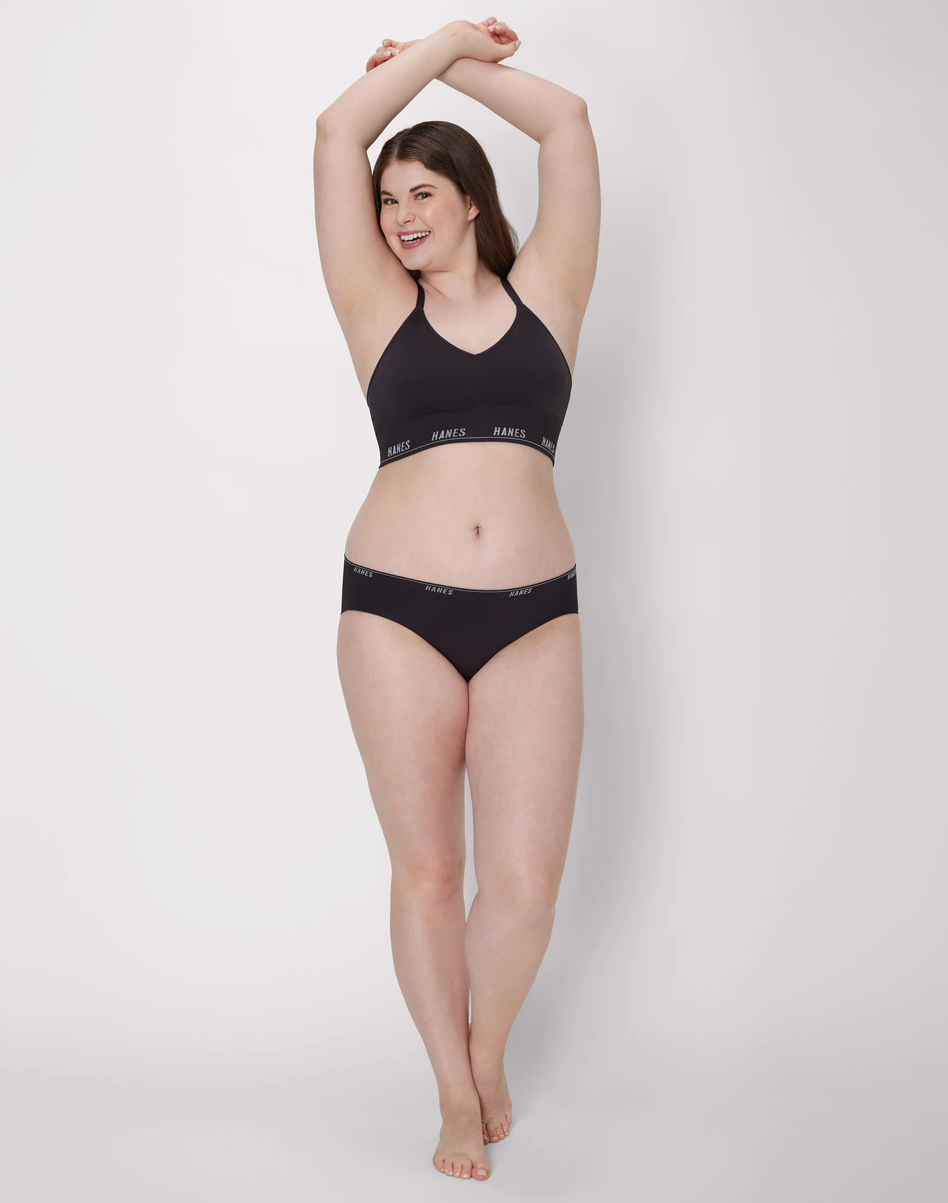 Hanes Moves Women's 360° Seamless Triangle Bra with Light Support #MHM005