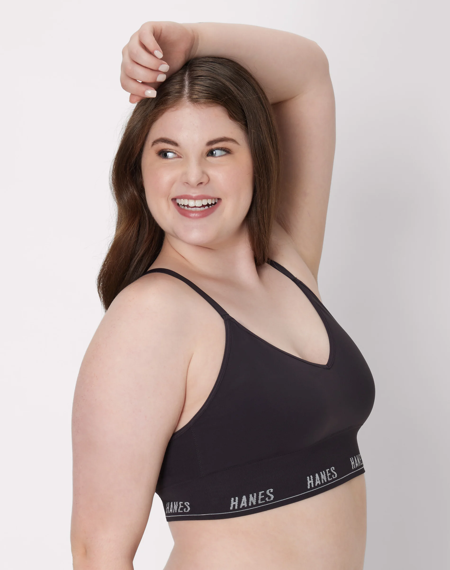 Hanes Moves Women's 360° Seamless Triangle Bra with Light Support #MHM005