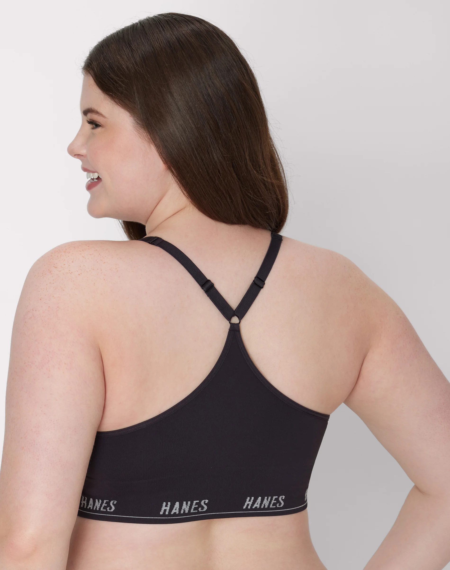 Hanes Moves Women's 360° Seamless Triangle Bra with Light Support #MHM005