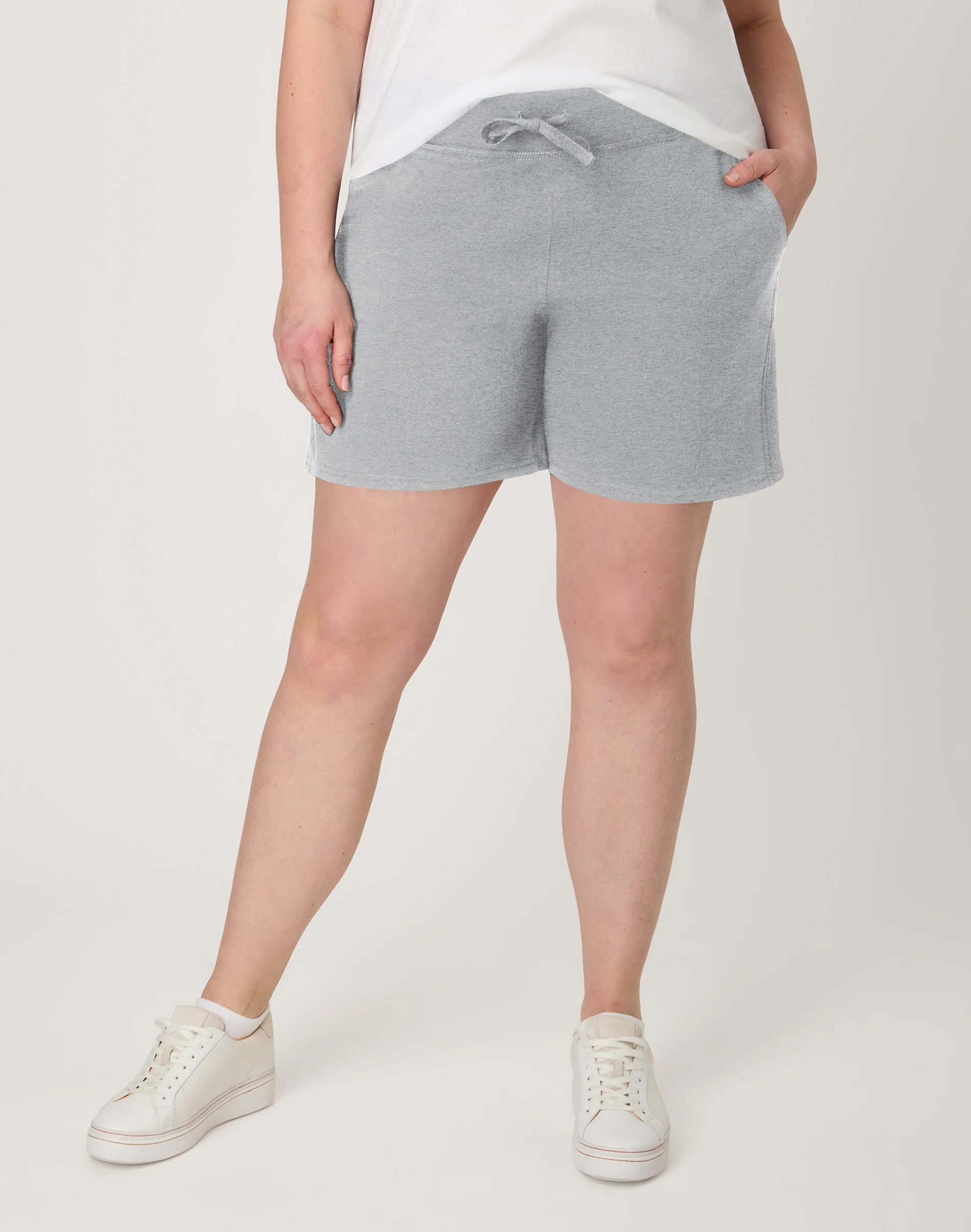 Hanes Women's Jersey Pocket Shorts, 7" #O9264