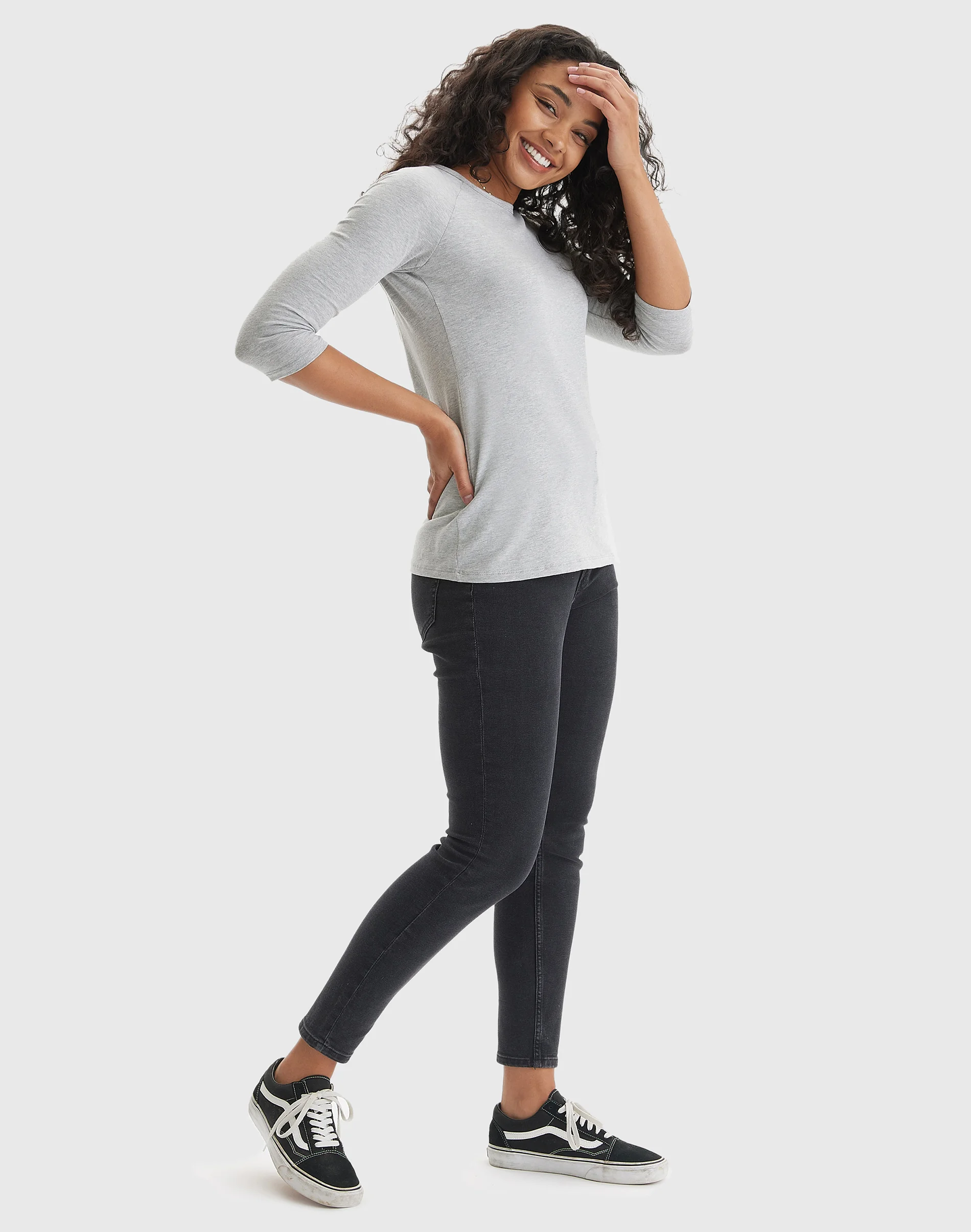 Hanes Women's Raglan Sleeve T-Shirt #O9343