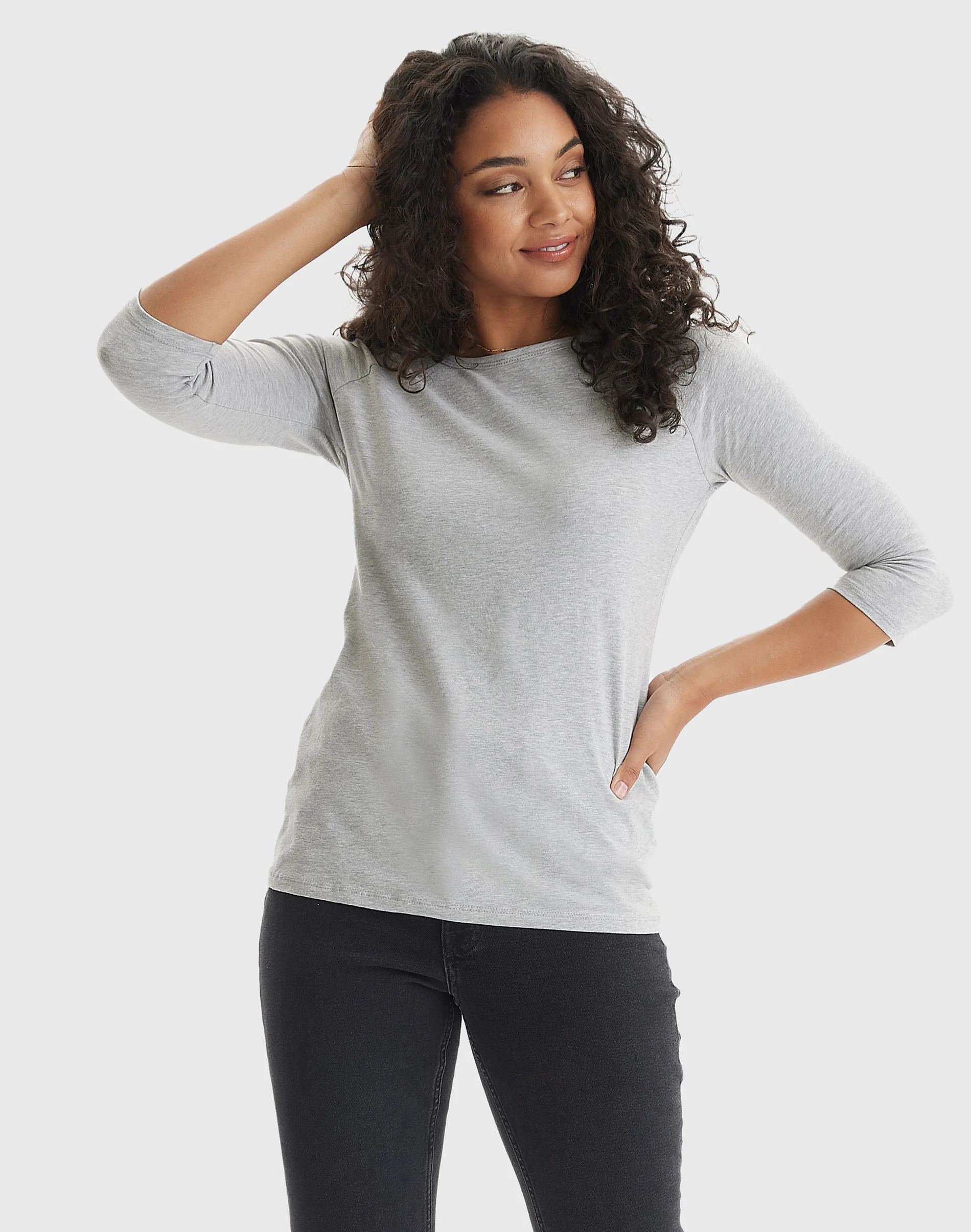 Hanes Women's Raglan Sleeve T-Shirt #O9343