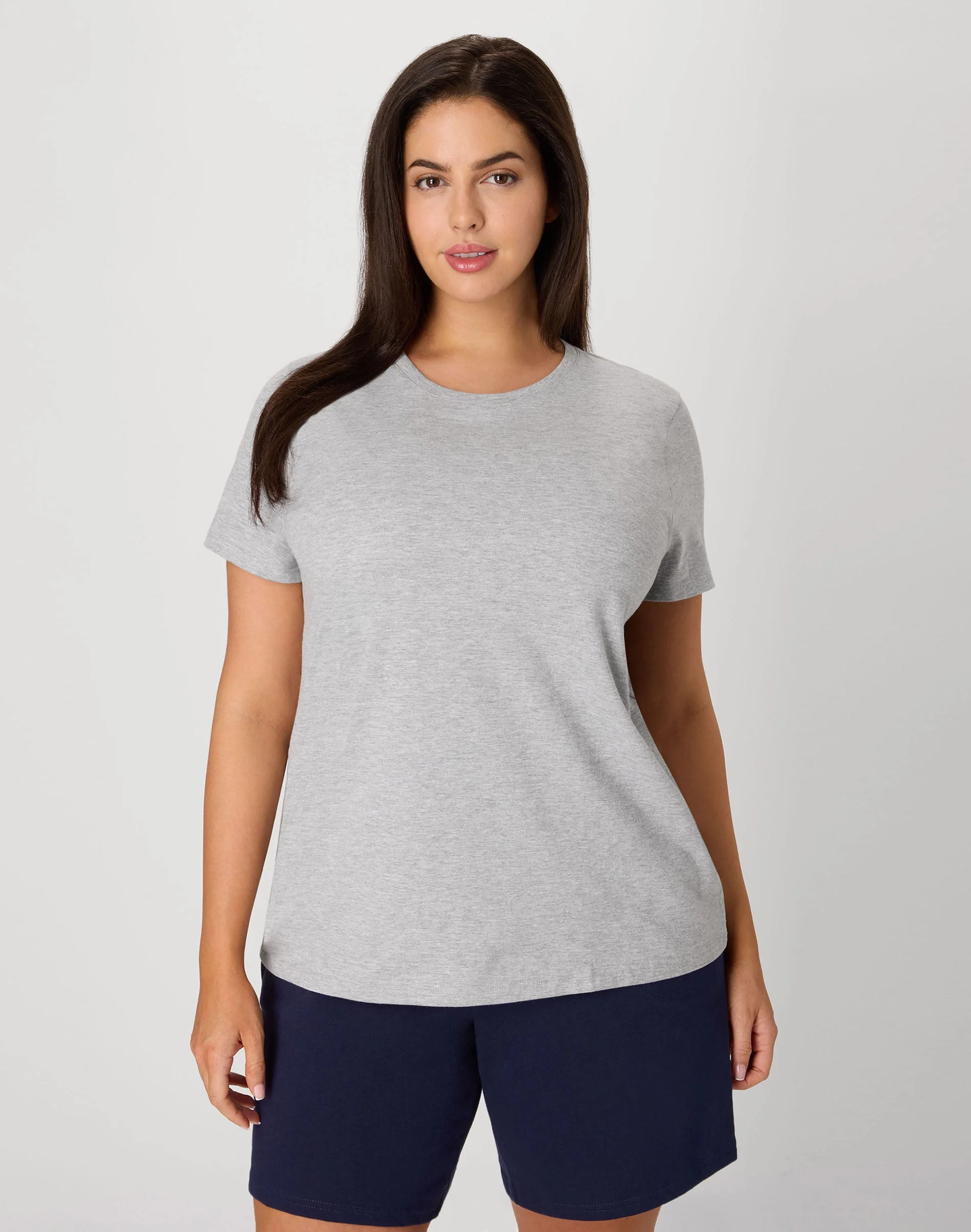 Hanes Just My Size Women’s Cotton Crewneck T-Shirt (Plus Size) #OJ777