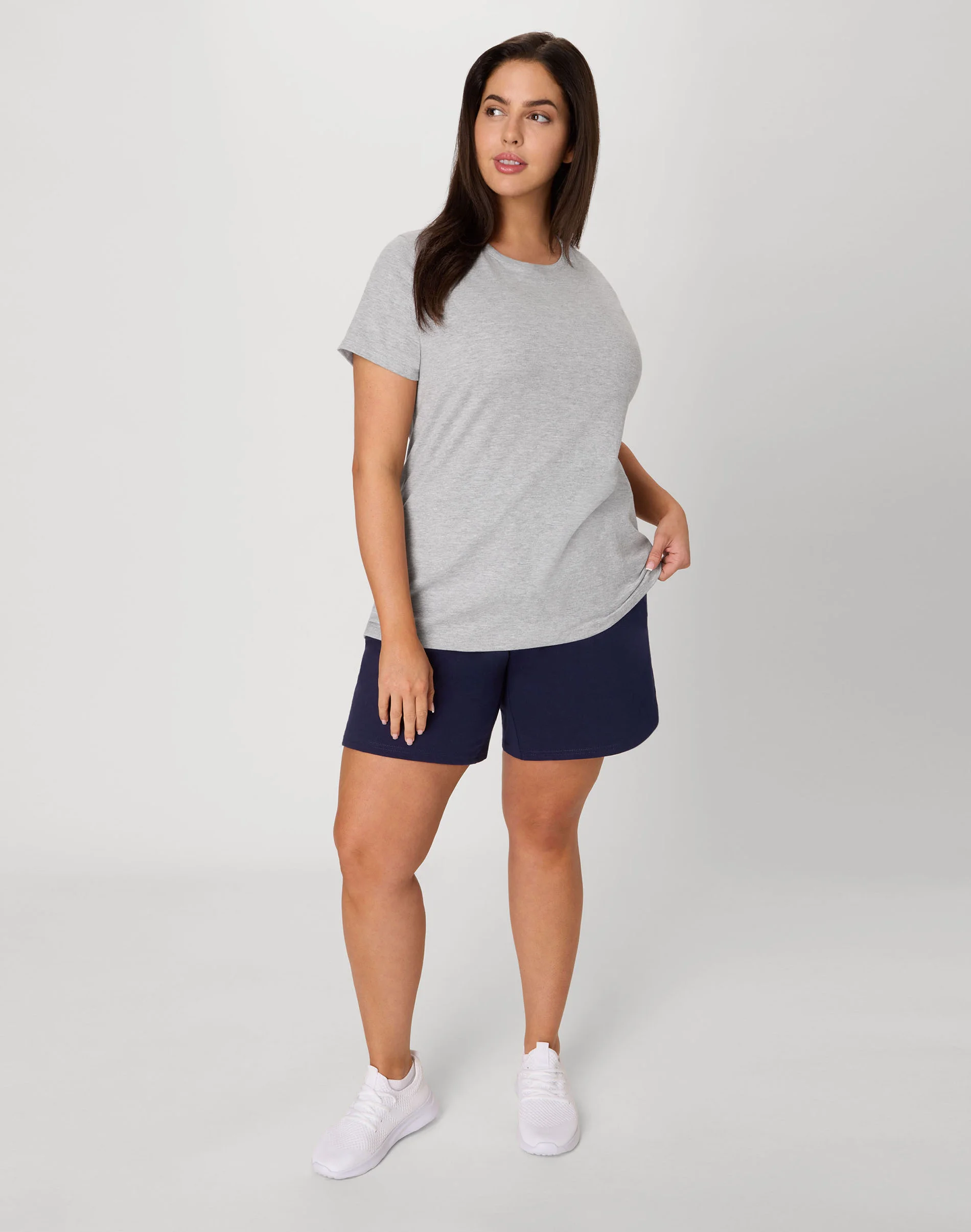 Hanes Just My Size Women’s Cotton Crewneck T-Shirt (Plus Size) #OJ777