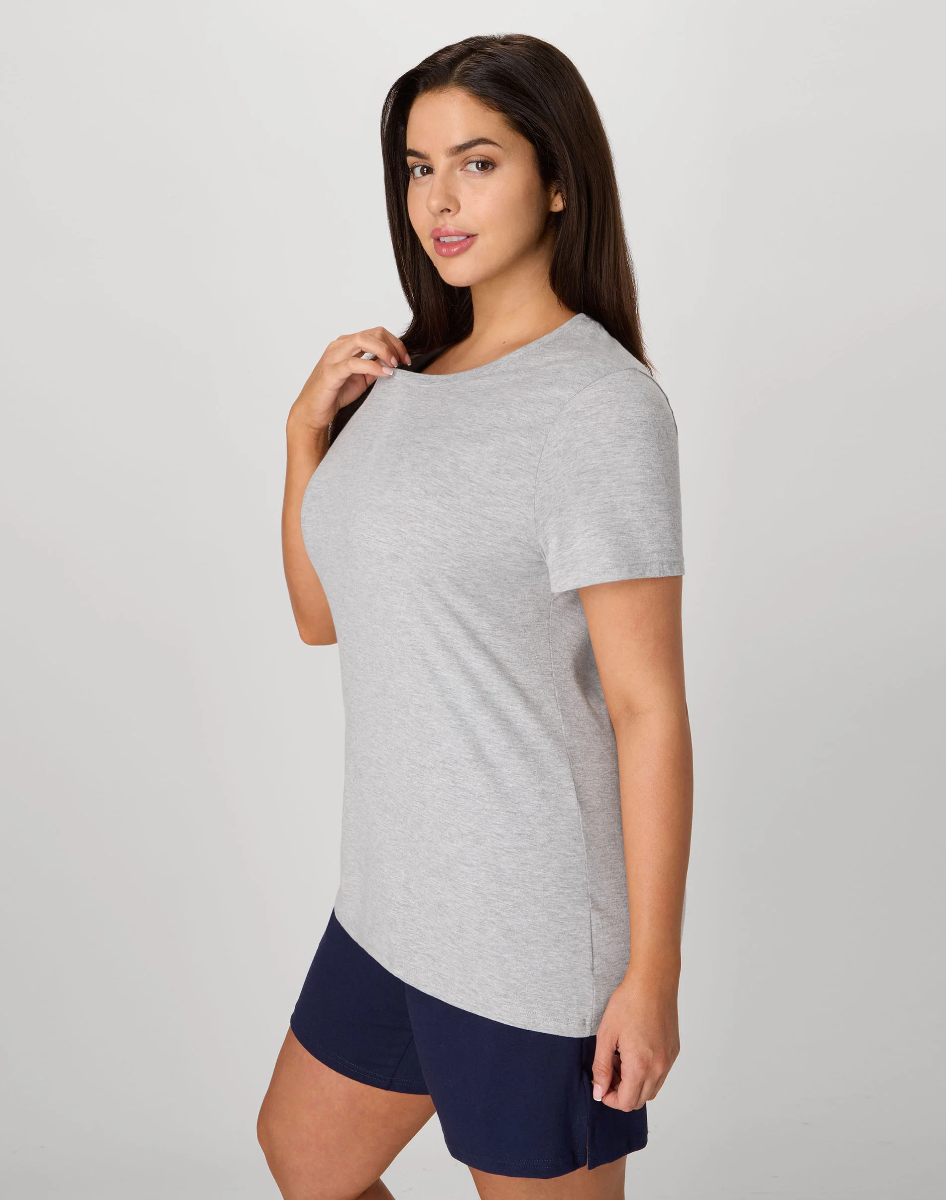 Hanes Just My Size Women’s Cotton Crewneck T-Shirt (Plus Size) #OJ777