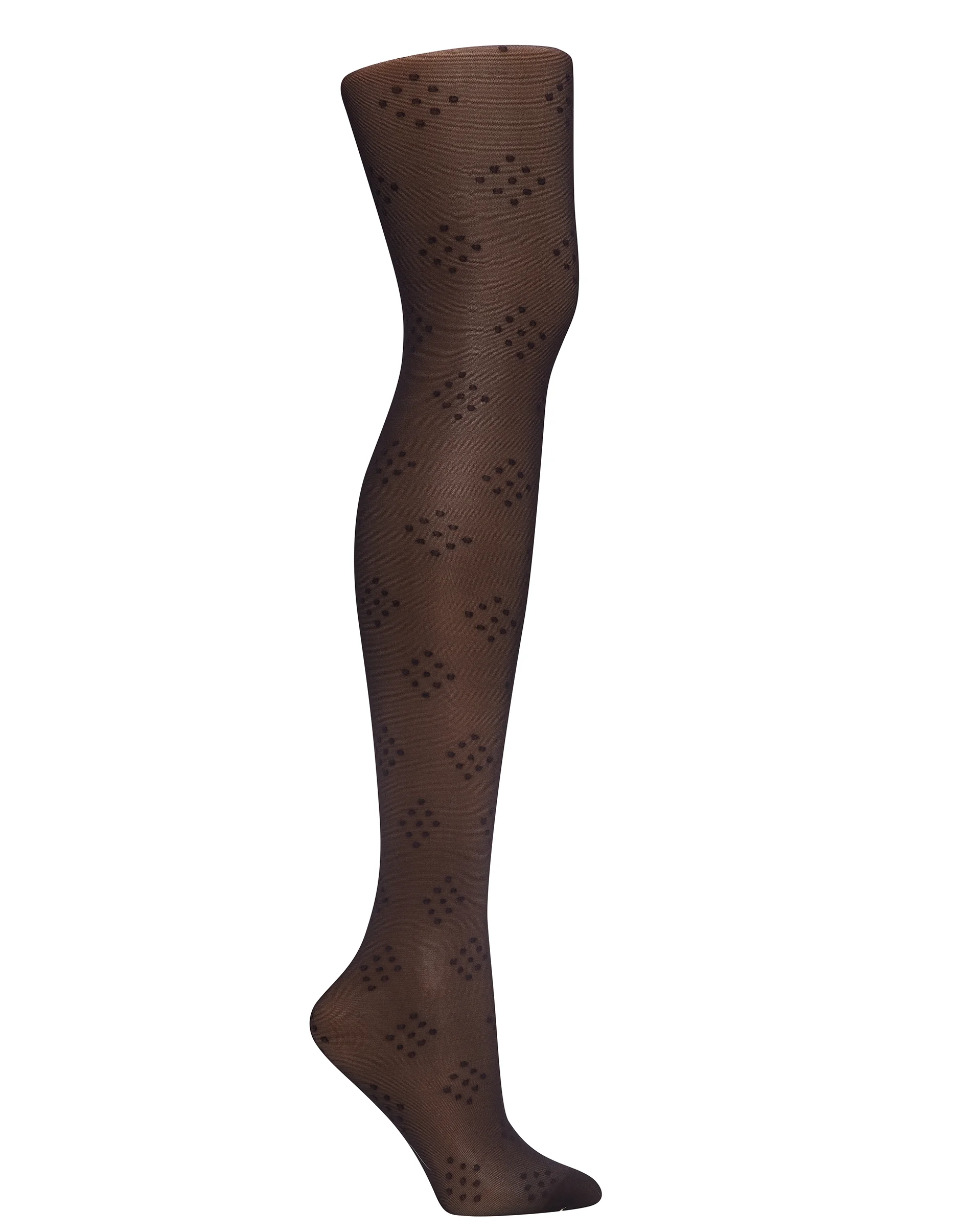 Hanes EcoSmart Women's Sheer Control Top Tights, Diamond Dot #HG0013 3 Hanes EcoSmart Women's Sheer Control Top Tights, Diamond Dot #HG0013