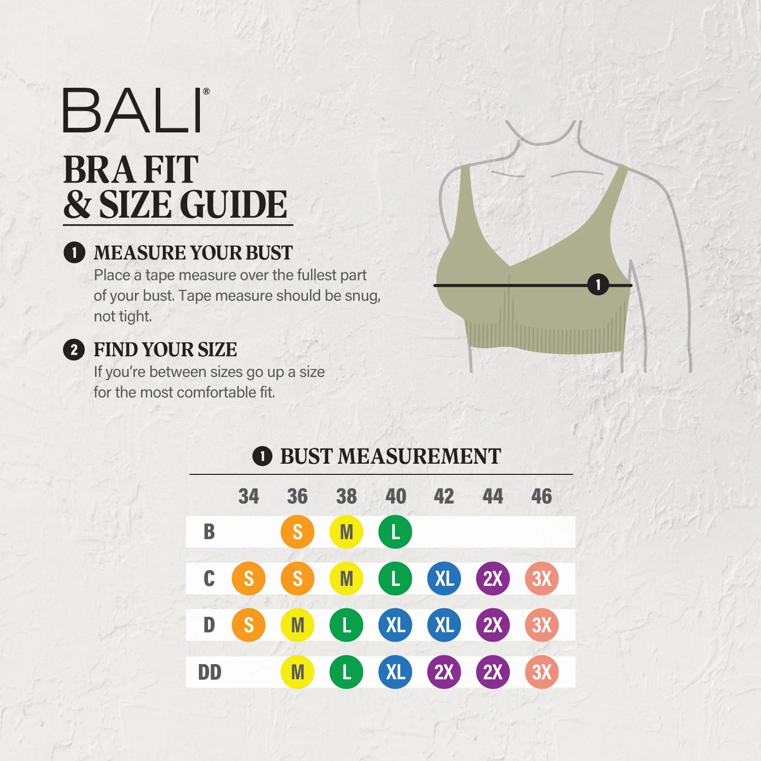 Bali Comfort Revolution ComfortFlex Fit Shaping Wireless Bra #DF3488 3 Bali Comfort Revolution ComfortFlex Fit Shaping Wireless Bra #DF3488