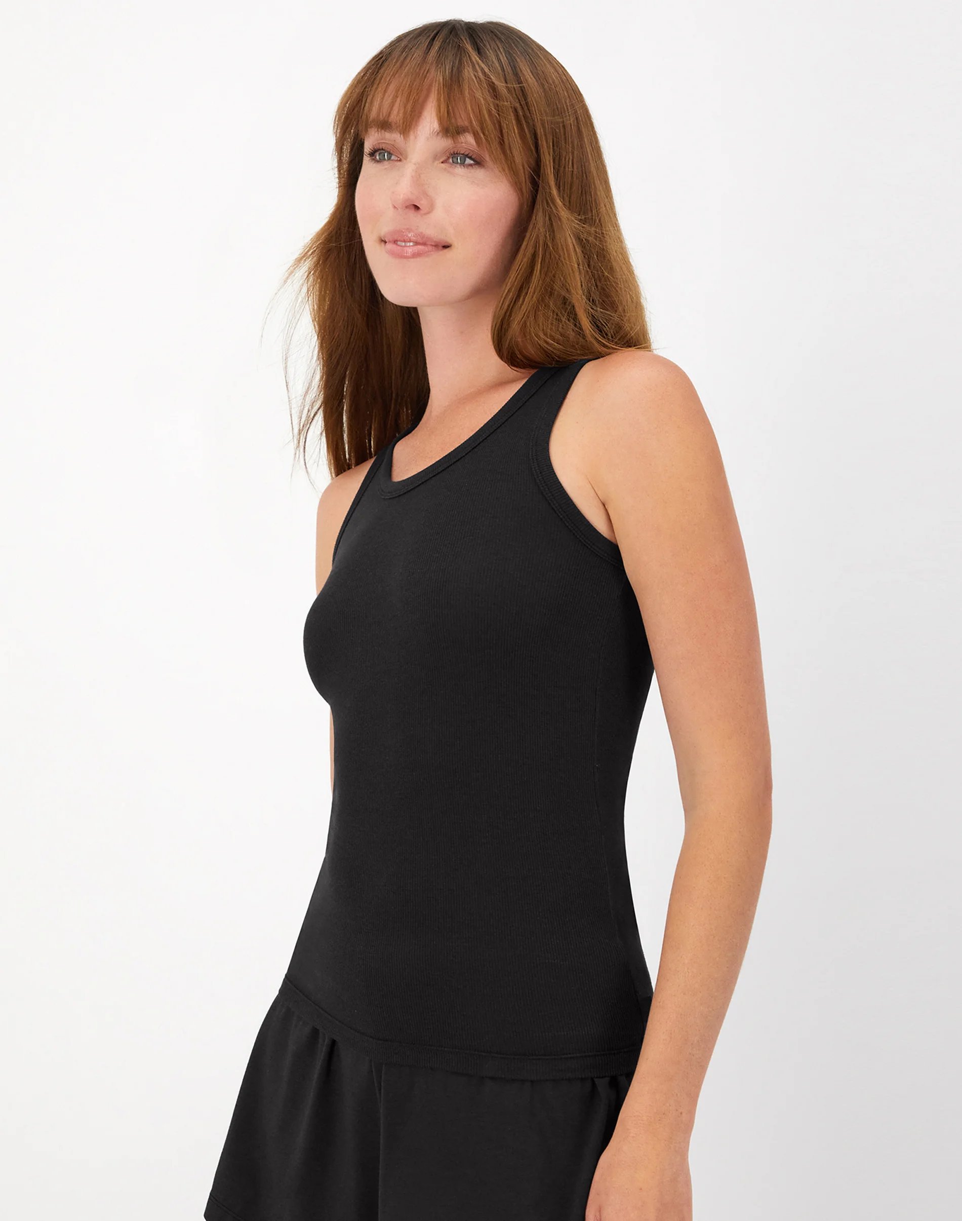 Hanes Originals Women’s SuperSoft Comfywear Rib Tank Top #HLT202