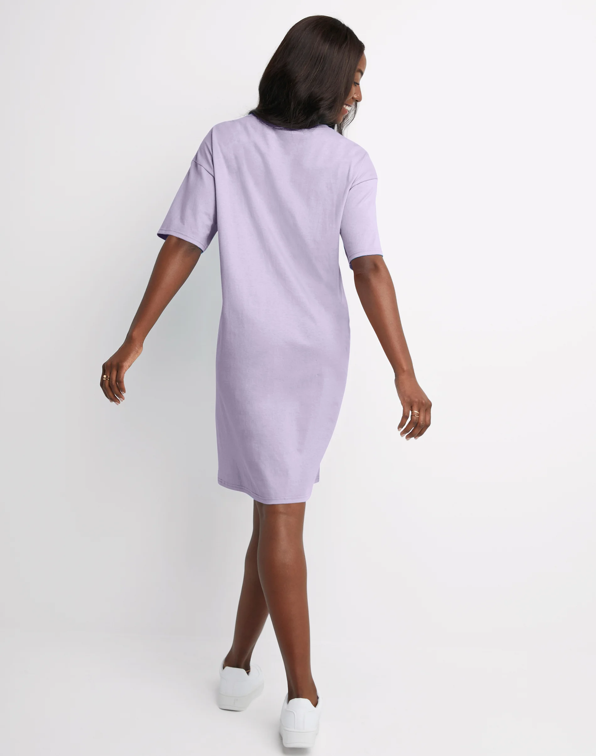 Hanes Essentials Women's T-Shirt Dress, Cotton #5660