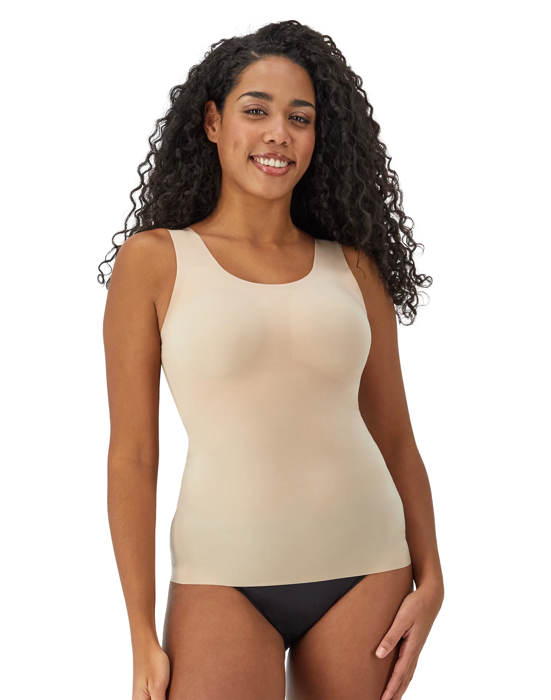 Easy Lite Shapewear Tank Top, Light Control, Built-In Bust Support #DF0057