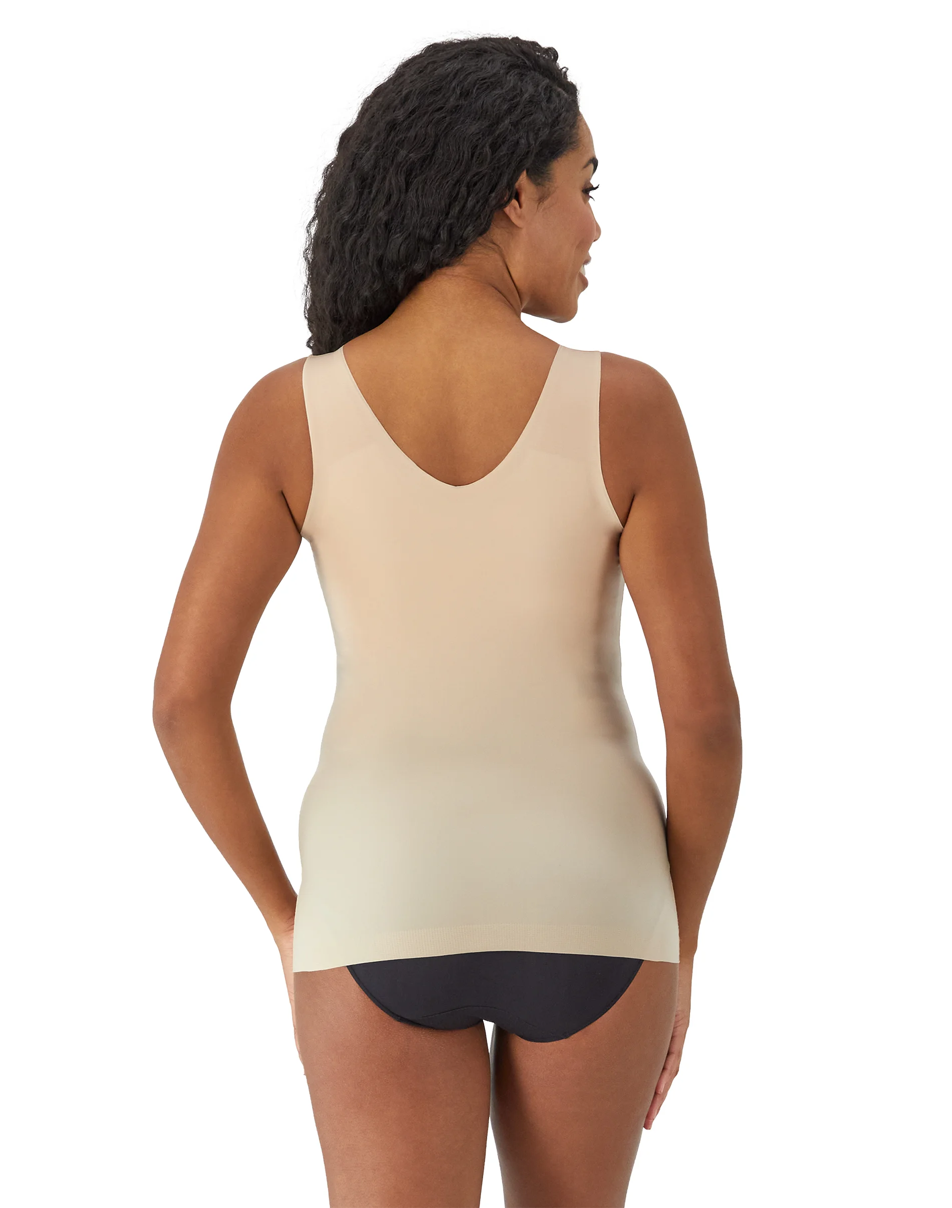 Easy Lite Shapewear Tank Top, Light Control, Built-In Bust Support #DF0057