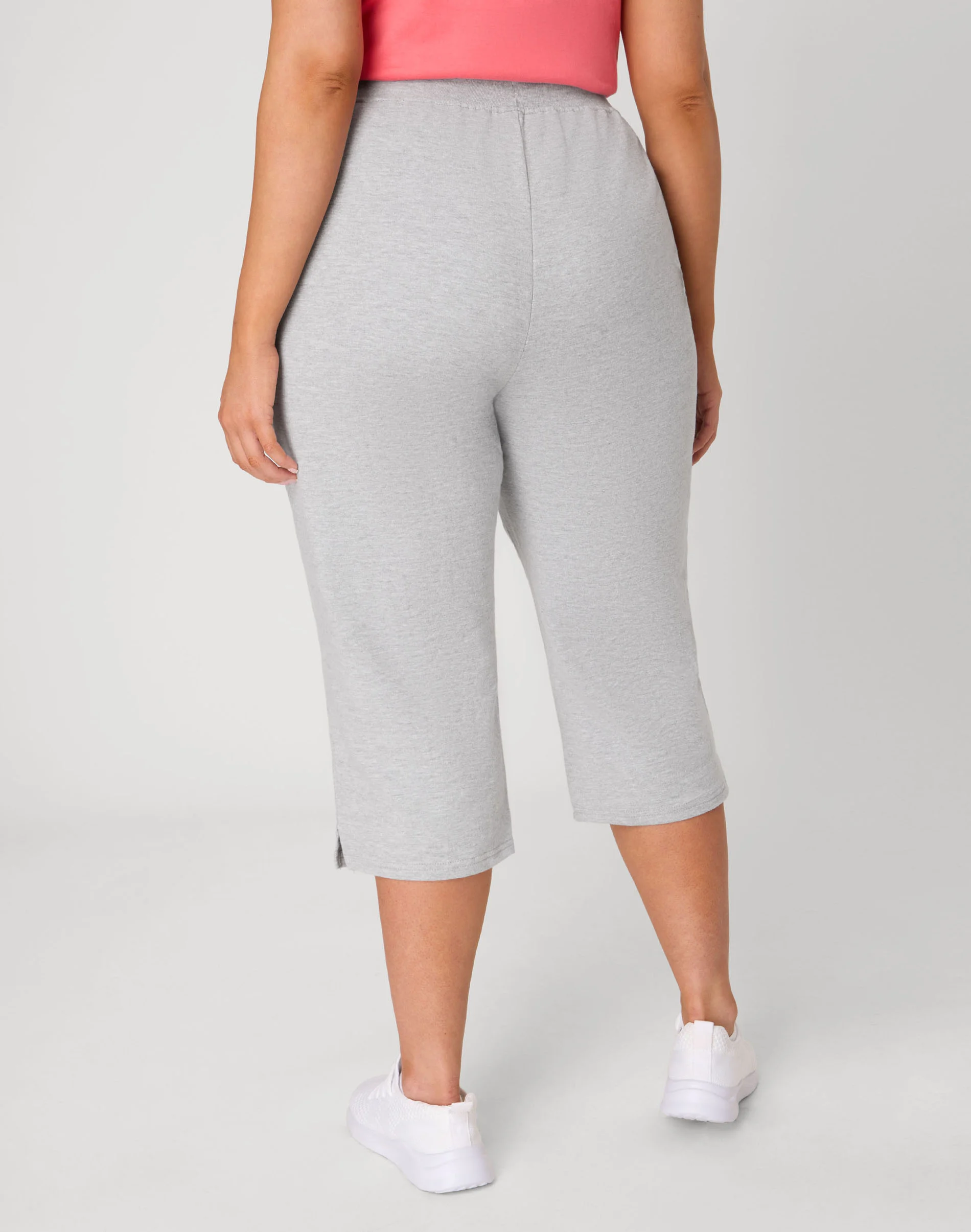 Hanes Just My Size Women's French Terry Capris, 19" (Plus Size) #OJ185