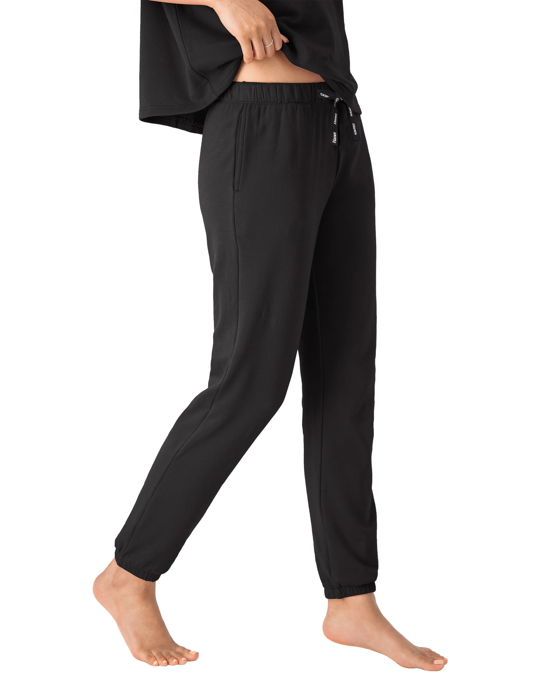 Hanes Originals Comfywear Women's French Terry Joggers, 28" #HLW012