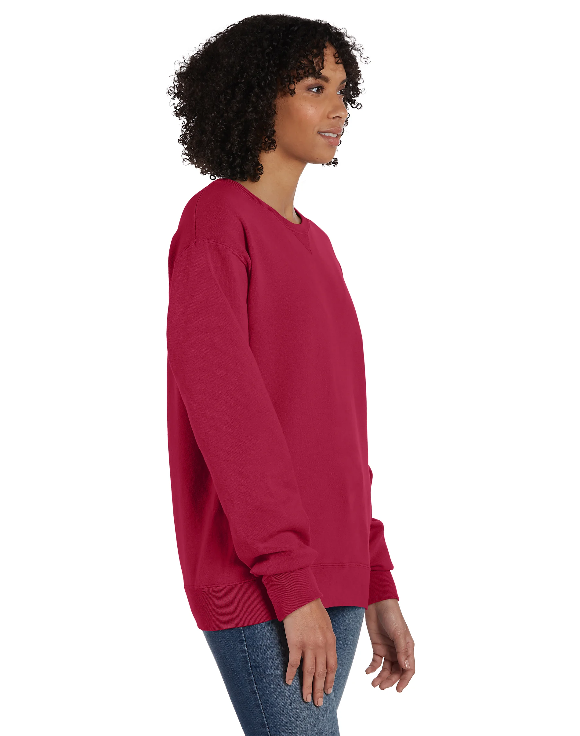 Hanes Unisex Garment Dyed Fleece Sweatshirt #OGD400  GRTDYE