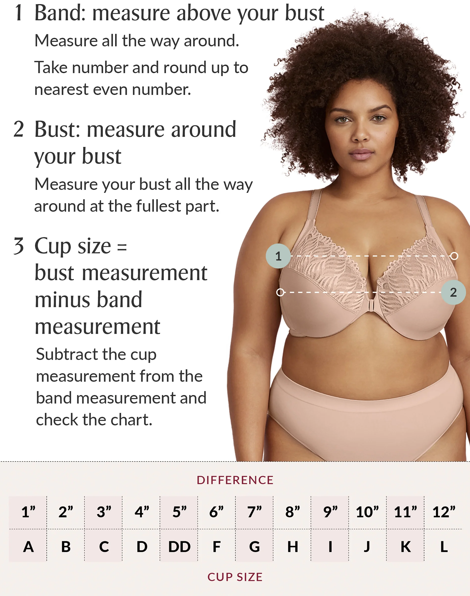 Glamorise Full Figure Plus Size MagicLift Front Close Posture Back Support Bra #16107