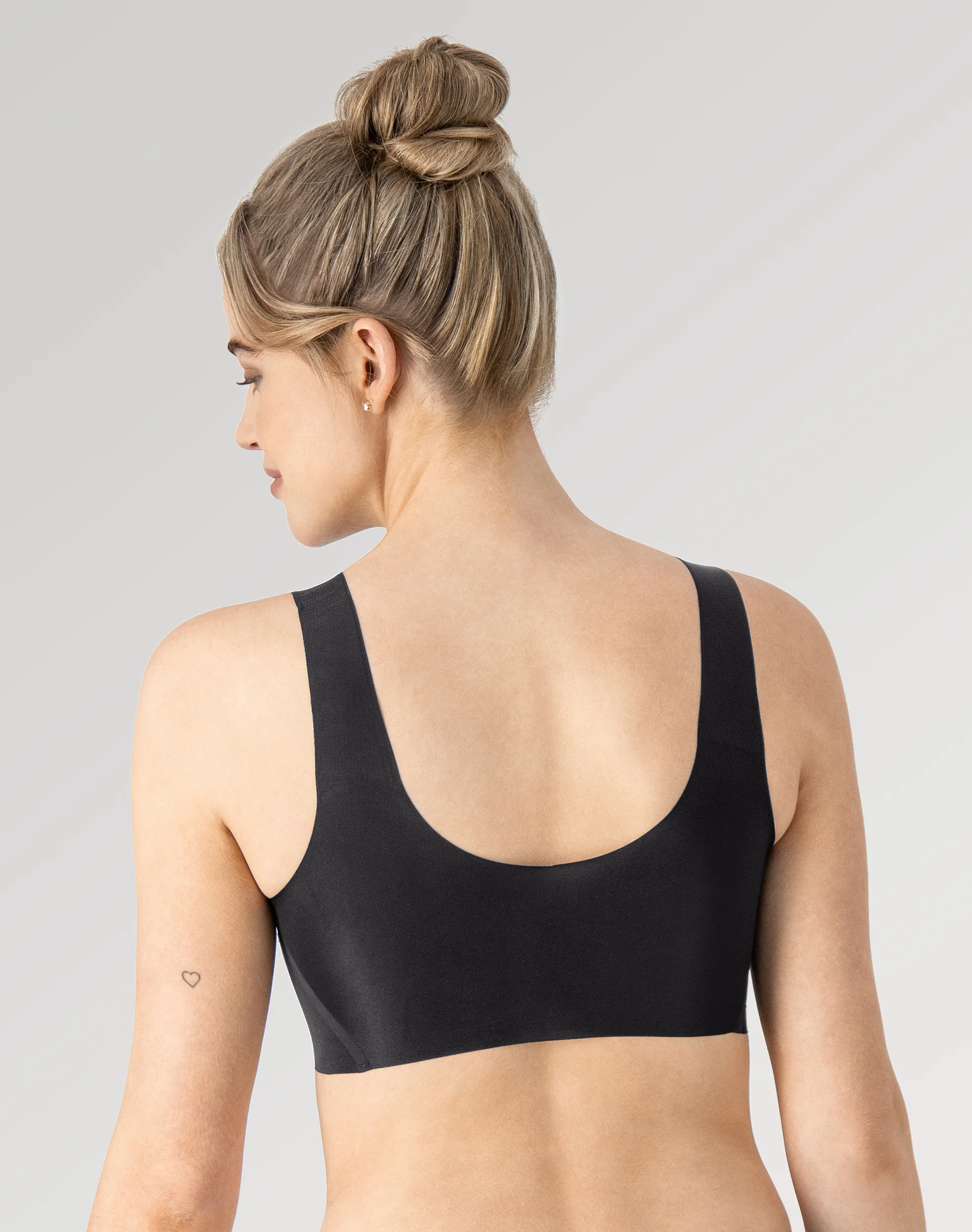 Hanes Women's Invisible Embrace Pullover Bralette, Moisture Wicking #MHW561 3 Hanes Women's Invisible Embrace Pullover Bralette, Moisture Wicking #MHW561