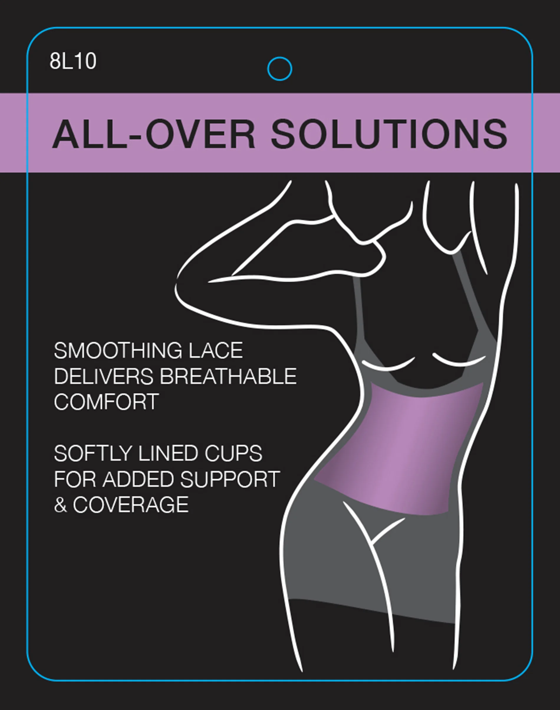 Lace 'N Smooth Body Shaper #DF8L10