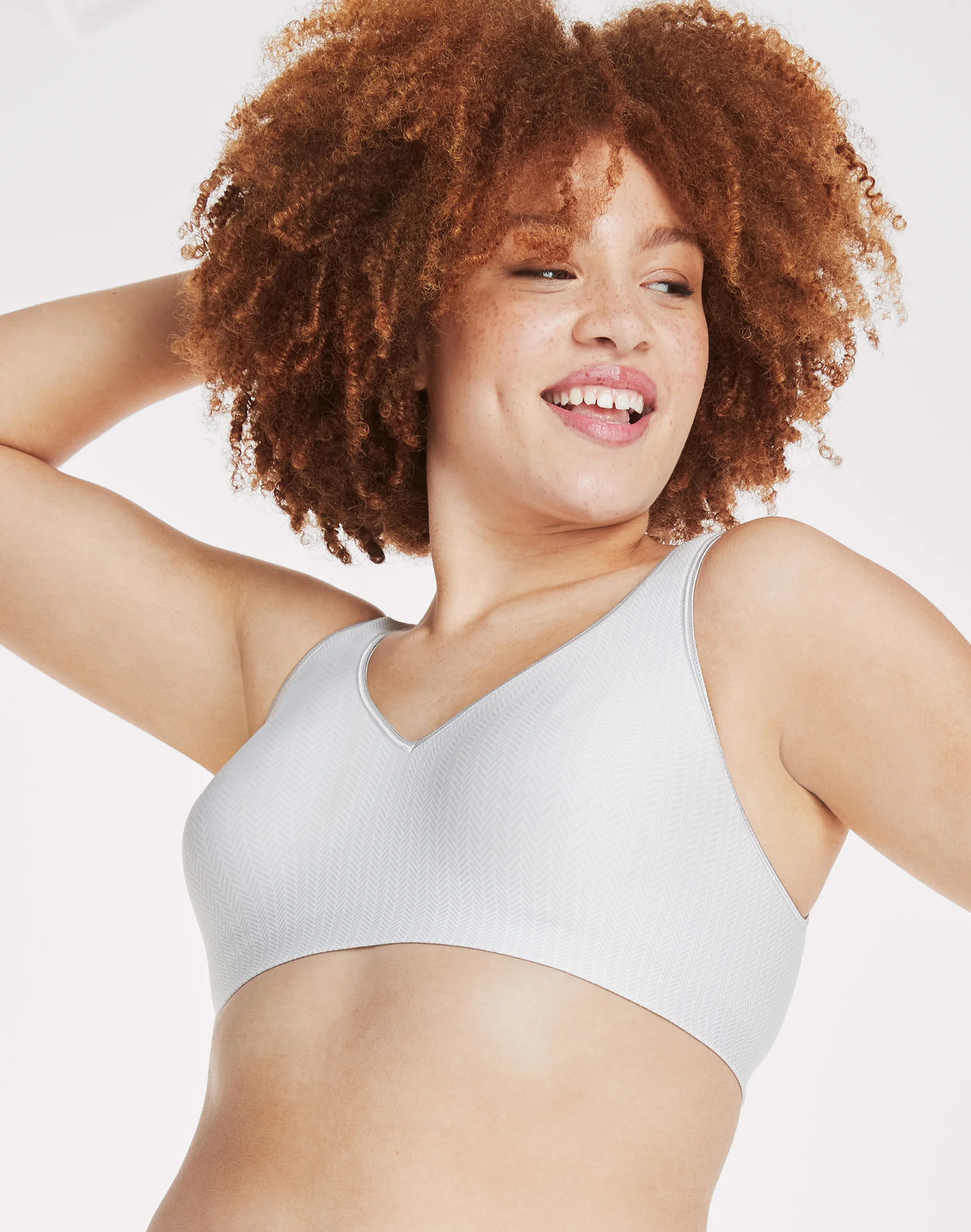 Hanes Comfort Evolution Women’s Wireless T-Shirt Bra with SmoothTec Band #MHW796