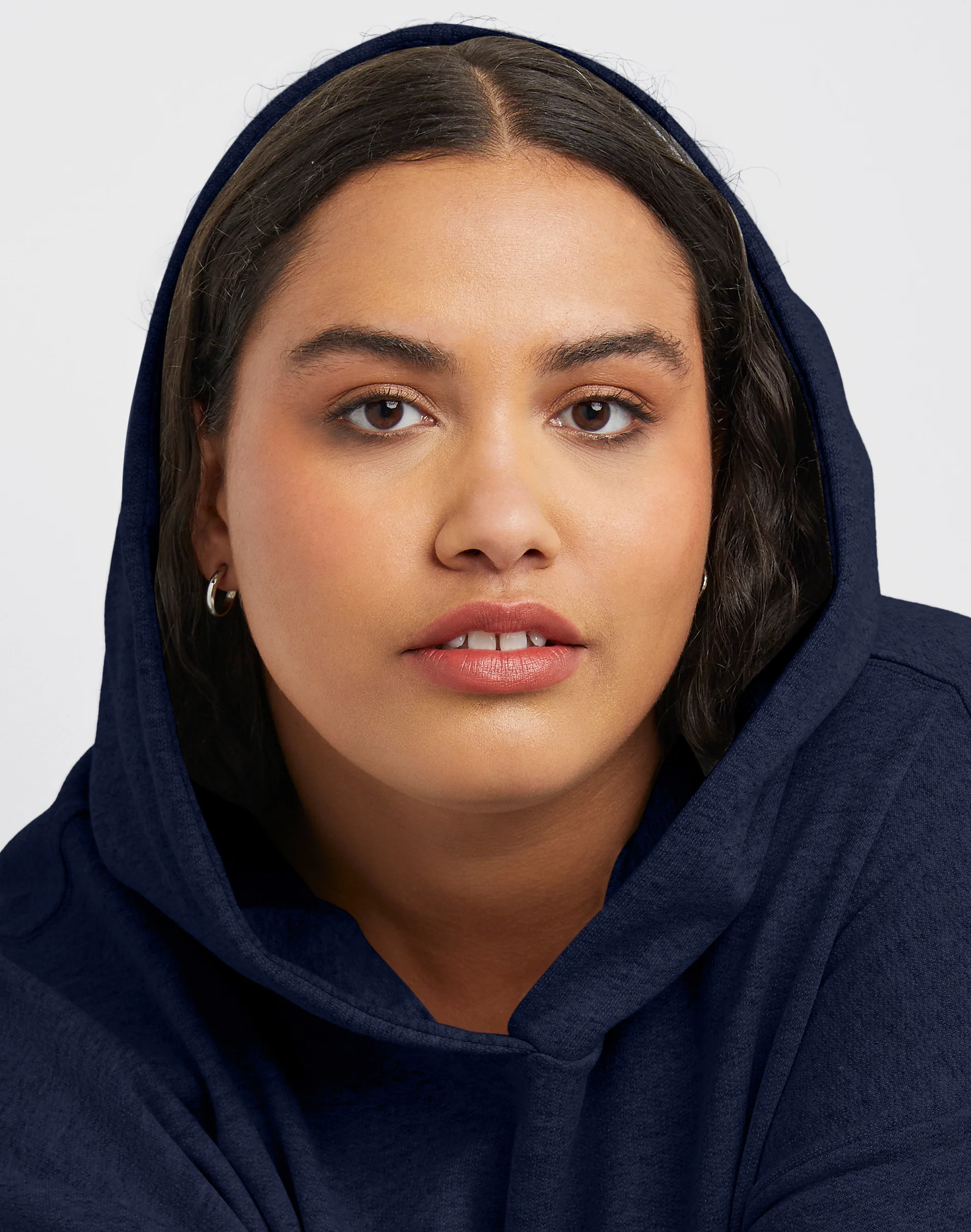 Hanes EcoSmart Women's Fleece Hoodie (Plus Size) #ES103P 3 Hanes EcoSmart Women's Fleece Hoodie (Plus Size) #ES103P