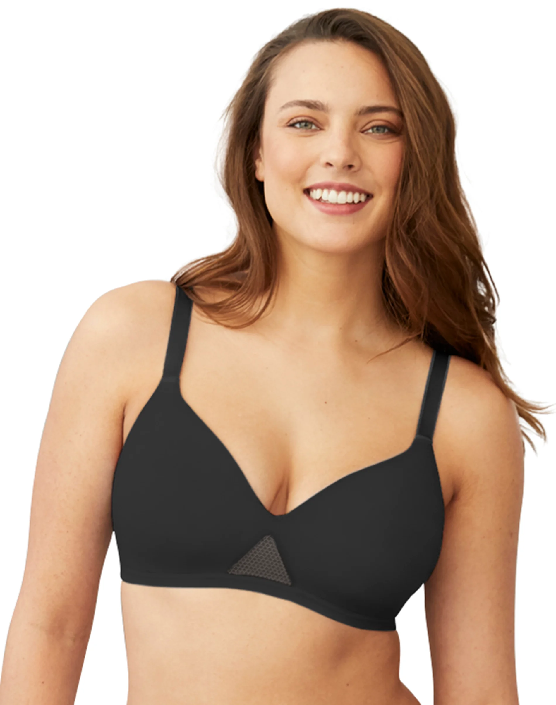 Hanes Oh So Light Women's Wireless T-Shirt Bra, Comfort Flex Fit #MHG521