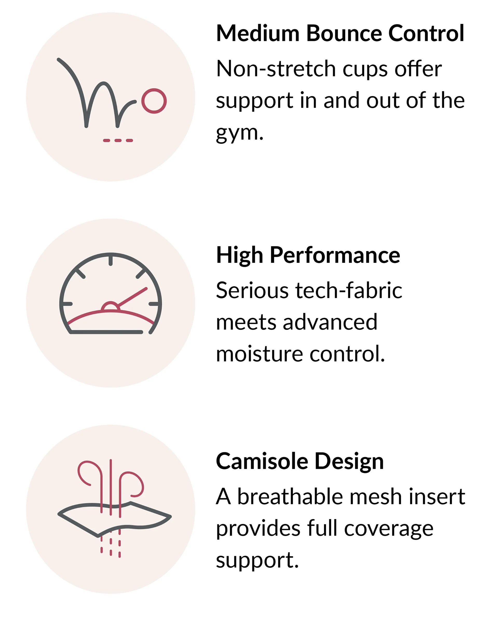 Glamorise Full Figure Plus Size Elite Performance No-Bounce Wirefree Cami Sports Bra #GL1067 5 Glamorise Full Figure Plus Size Elite Performance No-Bounce Wirefree Cami Sports Bra #GL1067