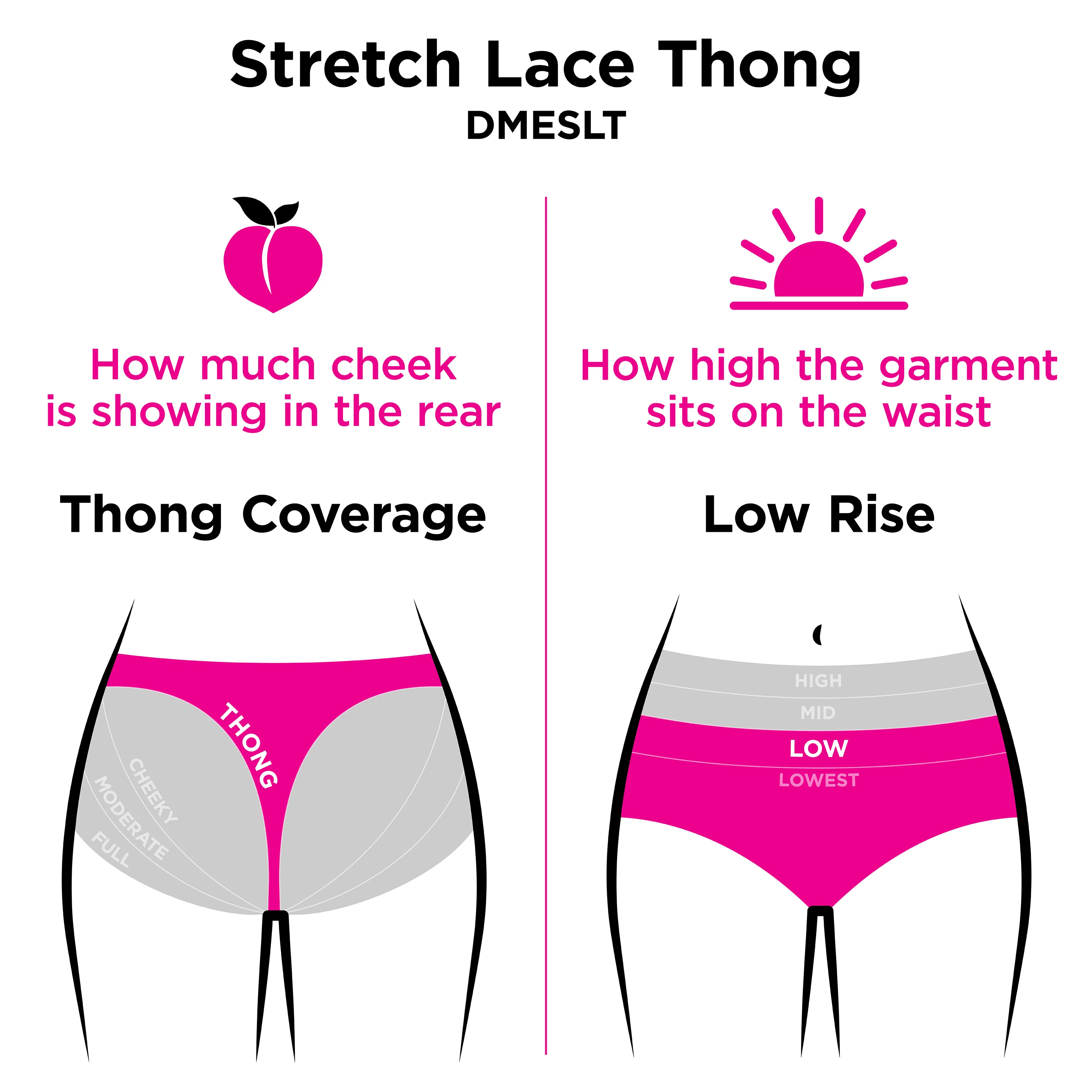 Maidenform All-Over Lace Thong #DMESLT