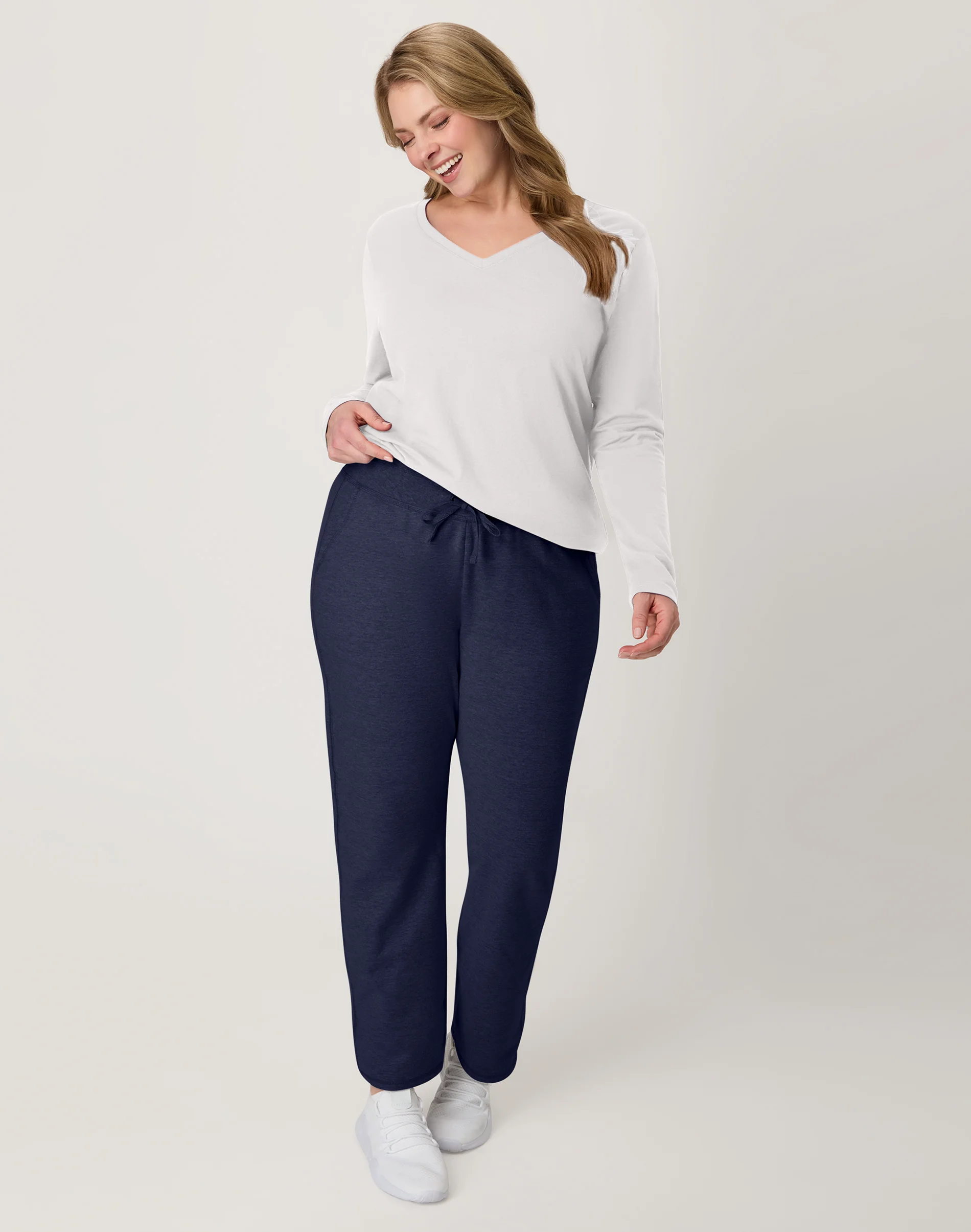 Hanes Women's French Terry Pants with Pockets, 31" #O4677
