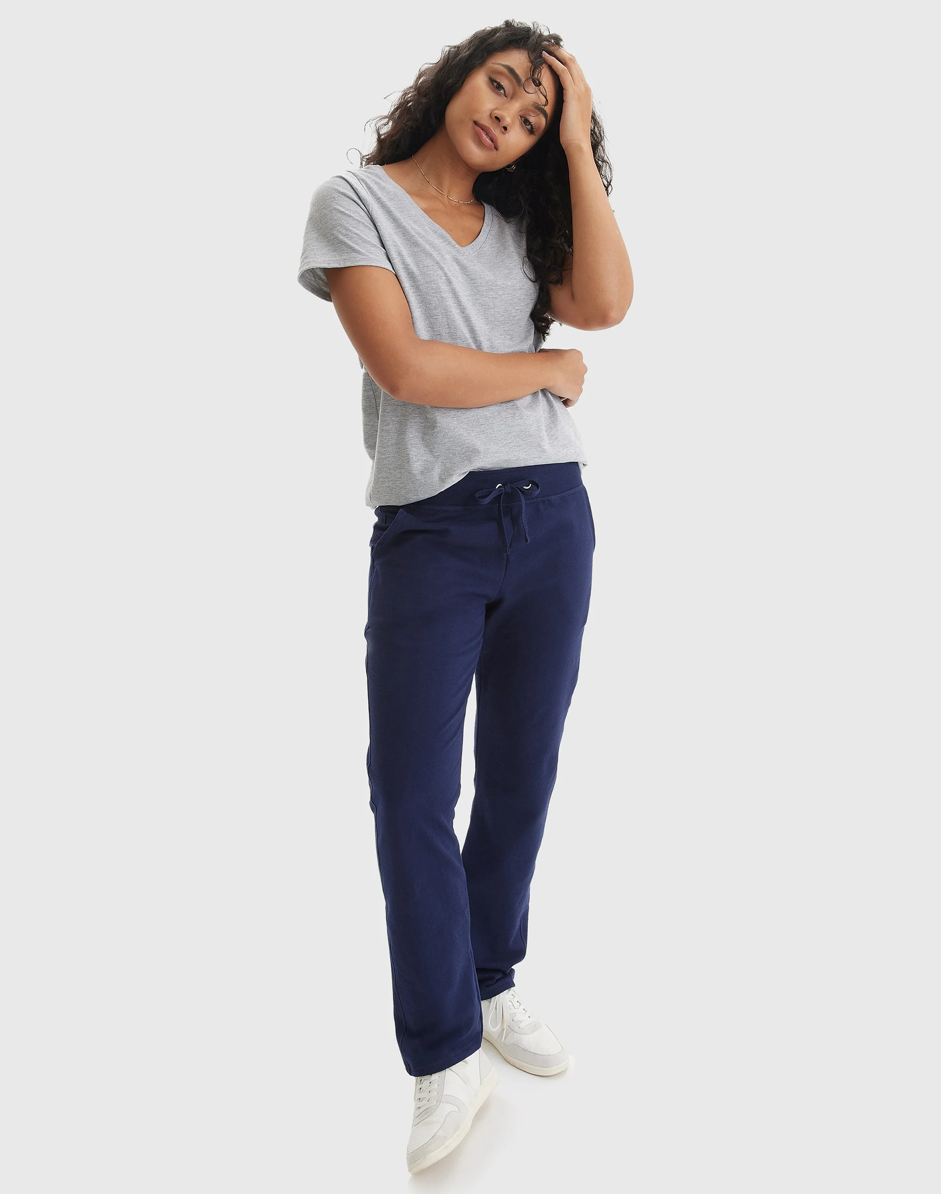 Hanes Women's French Terry Pants with Pockets, 31" #O4677