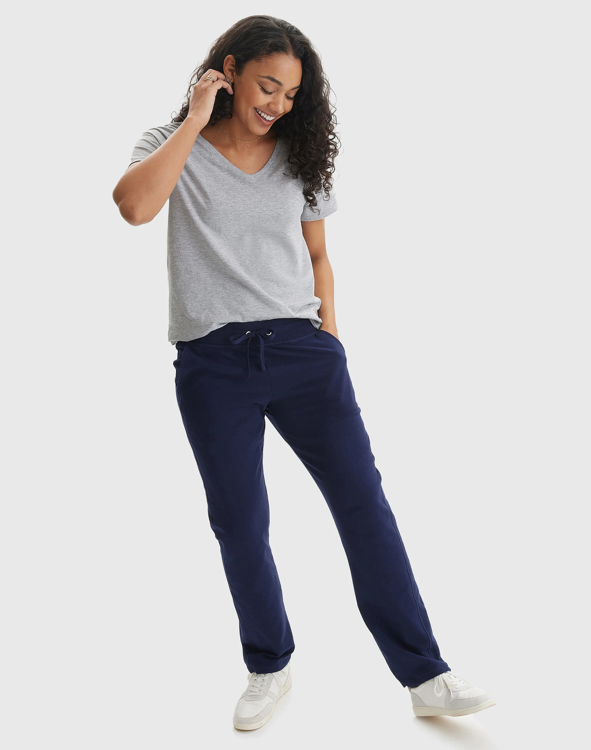 Hanes Women's French Terry Pants with Pockets, 31" #O4677