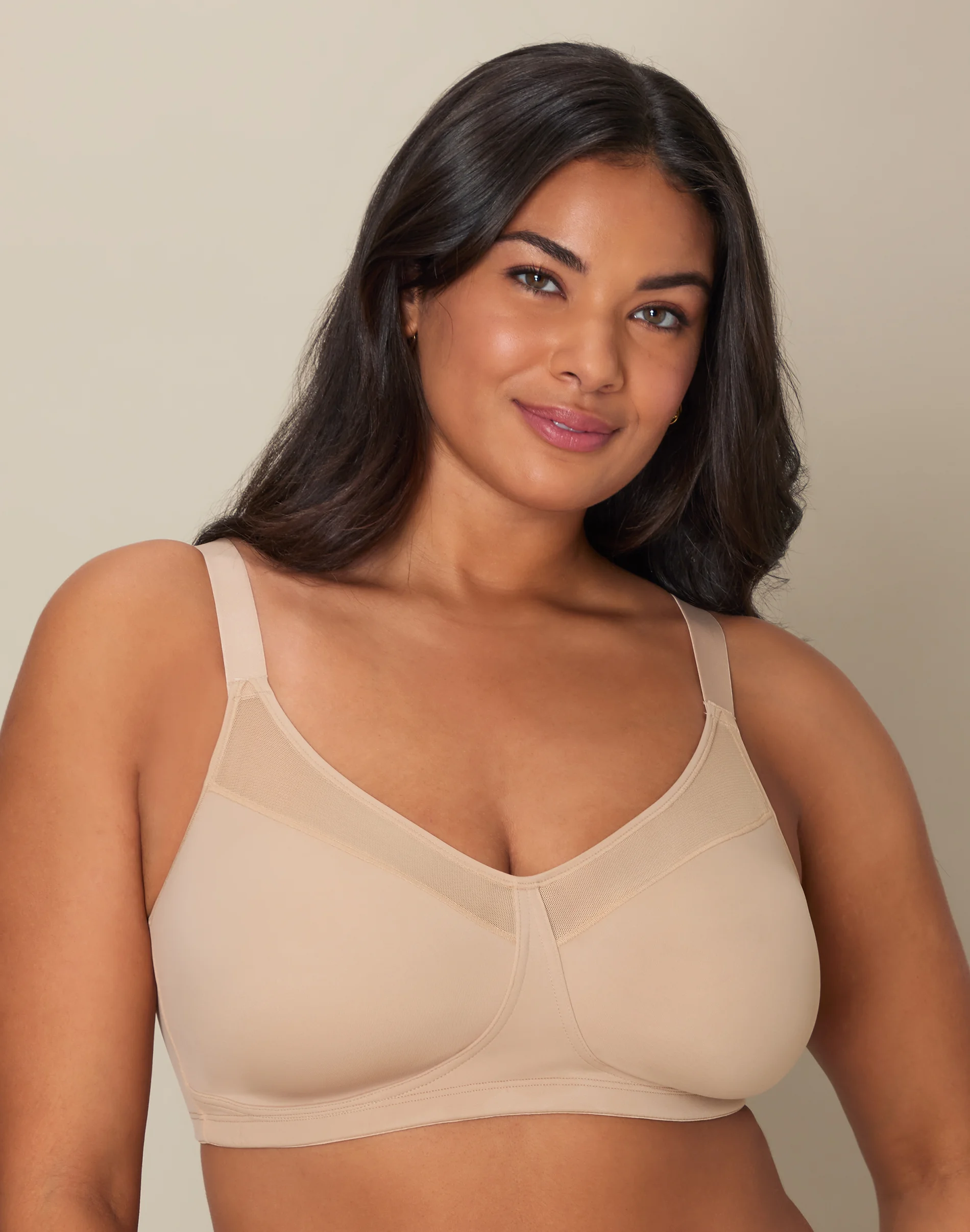 Playtex 18 Hour Smoothing Minimizer Wireless Bra #US4697