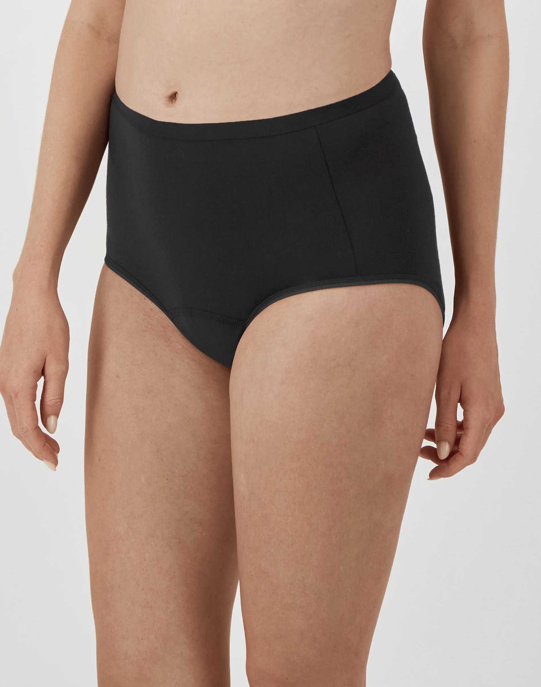 Hanes Comfort, Period. Women's Brief Period Underwear, Super Leaks, 3-Pack #SP40AS