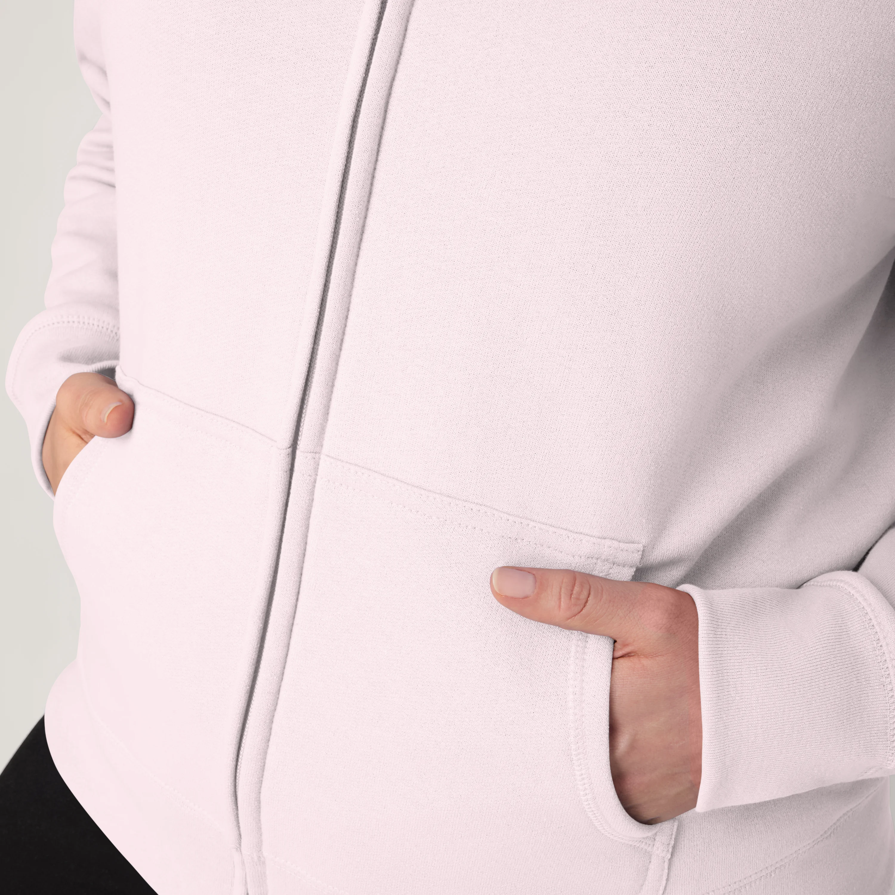 Hanes EcoSmart Women's Full-Zip Fleece Hoodie #O4637