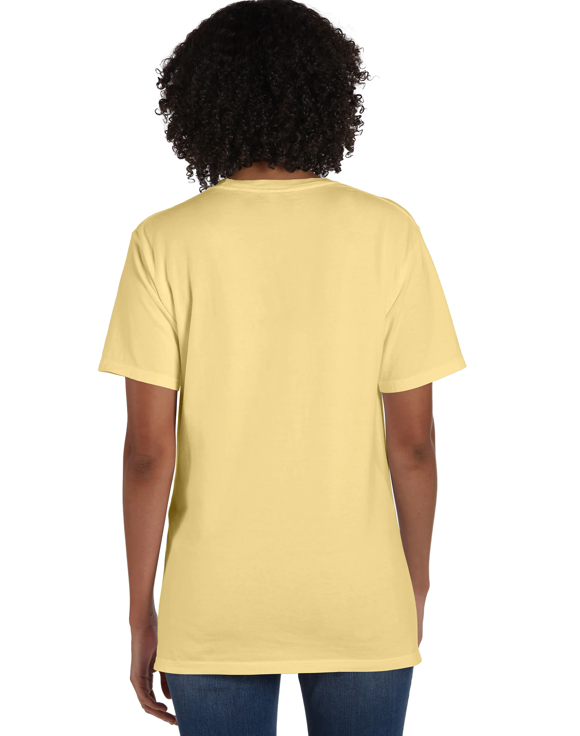 Hanes Unisex Garment Dyed Cotton Pocket T-Shirt #GDH150  GRTDYE