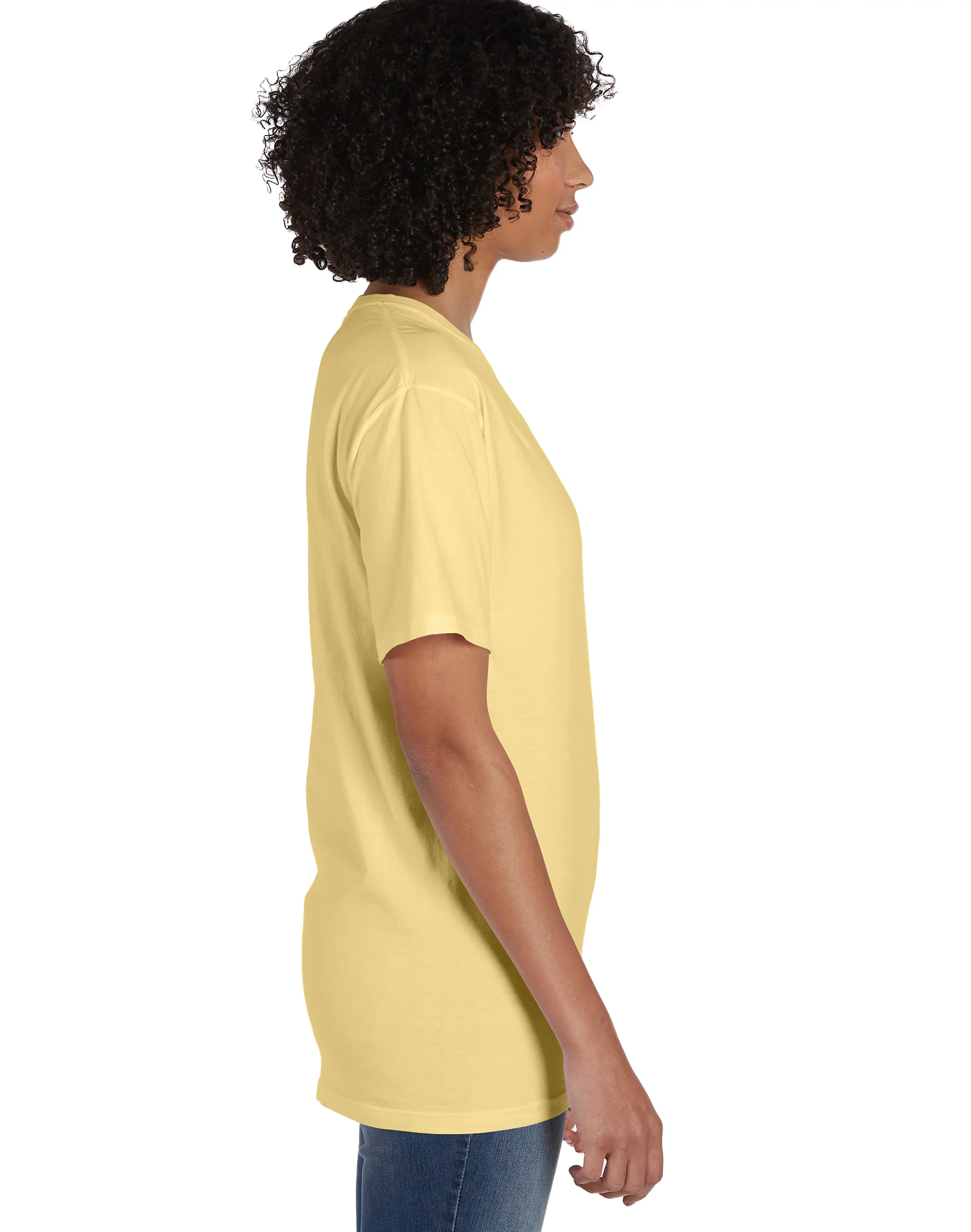 Hanes Unisex Garment Dyed Cotton Pocket T-Shirt #GDH150  GRTDYE