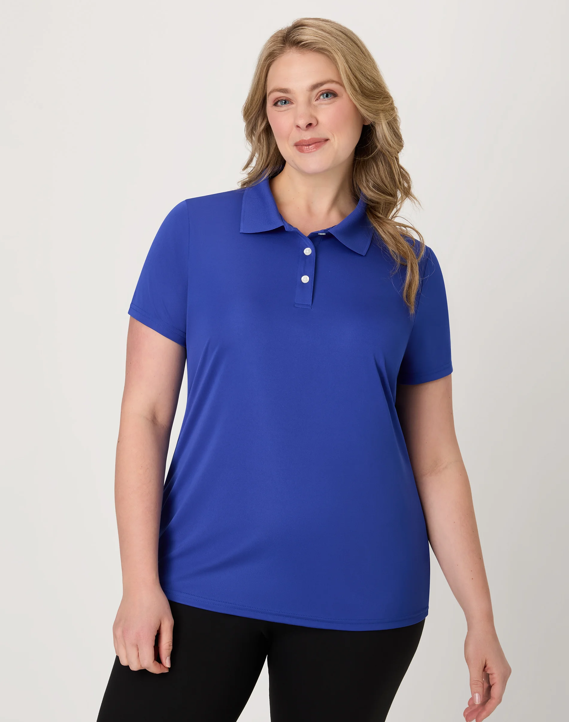 Hanes Sport Cool DRI Women's Performance Polo Shirt #O480W 4 Hanes Sport Cool DRI Women's Performance Polo Shirt #O480W