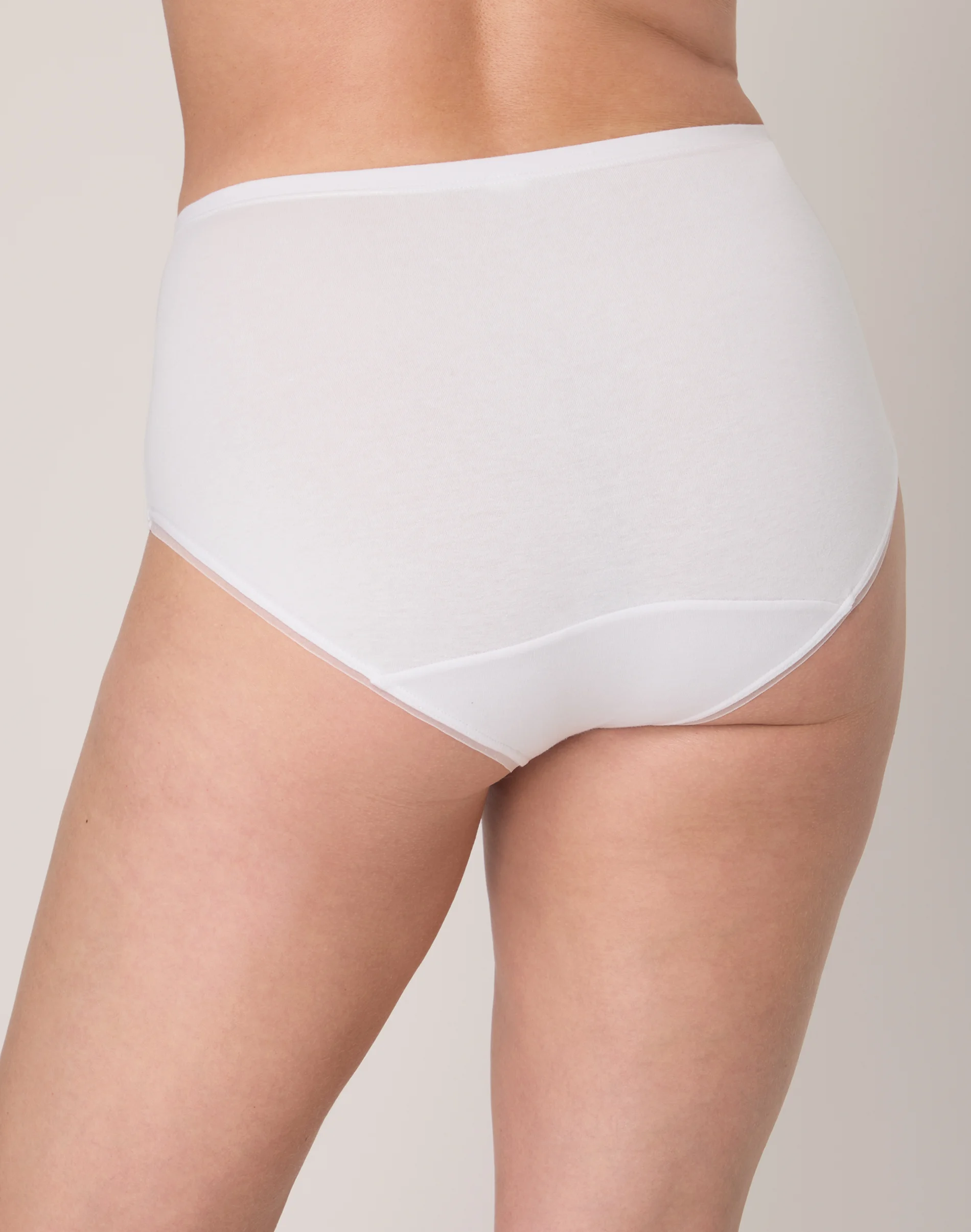 Bali Underwear Briefs Pack, 3-Pack, Light Tummy Support, Cotton Collection #DFLEB3