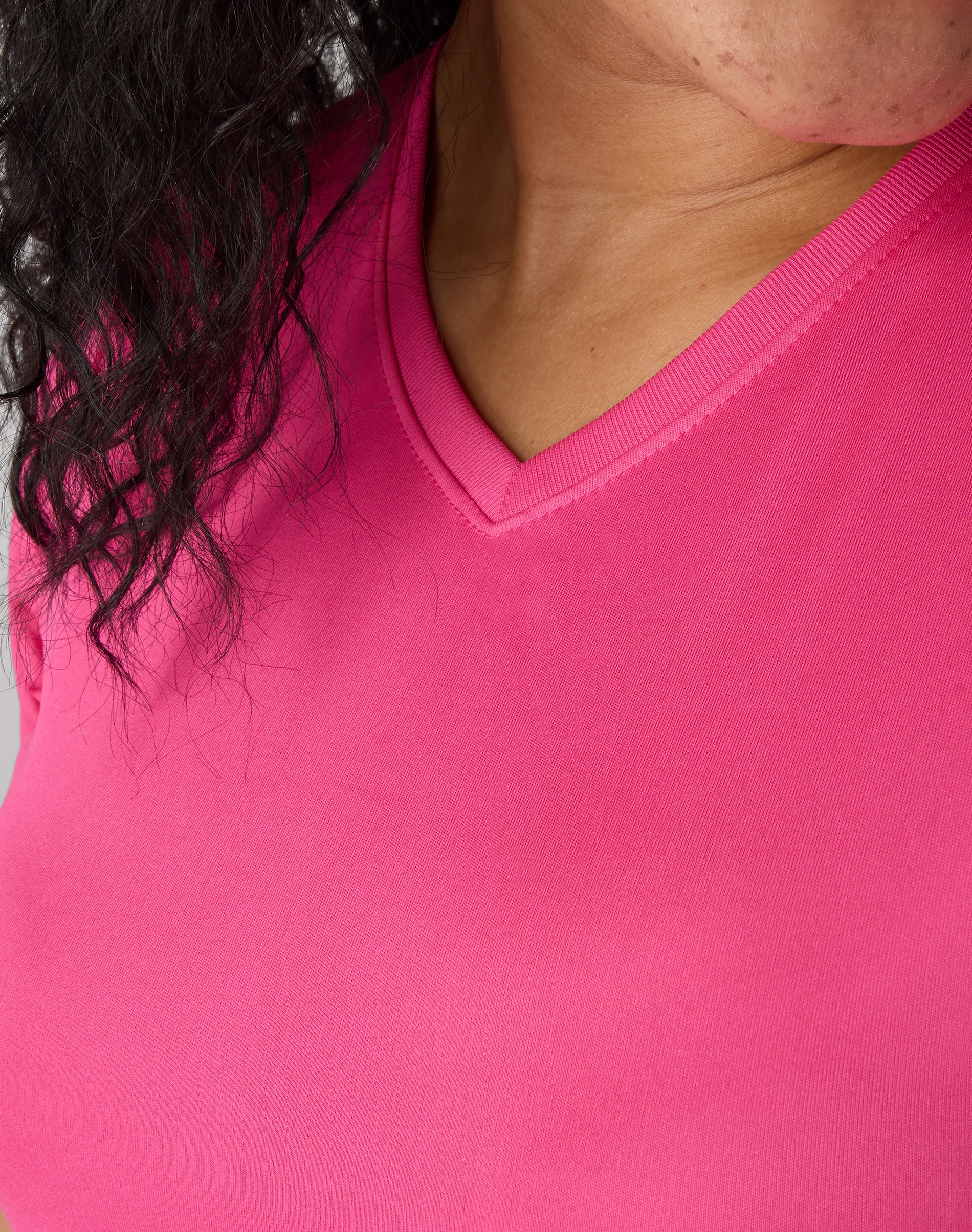 Hanes Sport Cool DRI Women's Performance V-Neck T-Shirt #O483V 3 Hanes Sport Cool DRI Women's Performance V-Neck T-Shirt #O483V