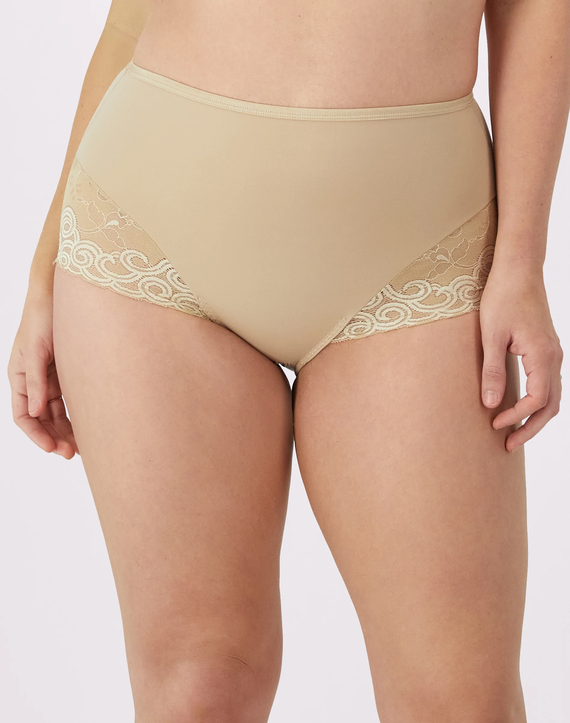 Shaping Brief with Lace, 2-Pack #DFX054