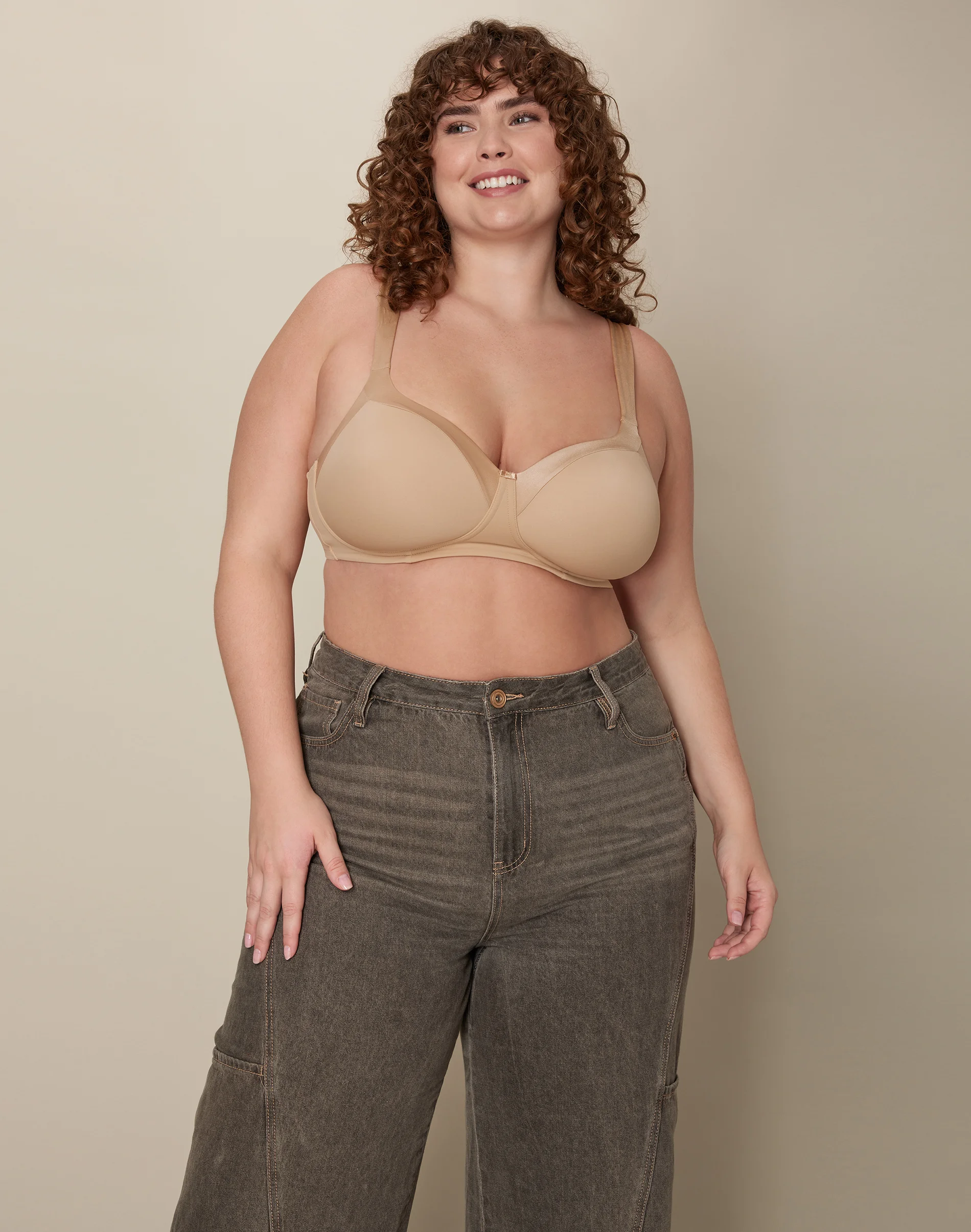 Playtex Secrets Balconette Full-Figure Wireless Bra #US4824
