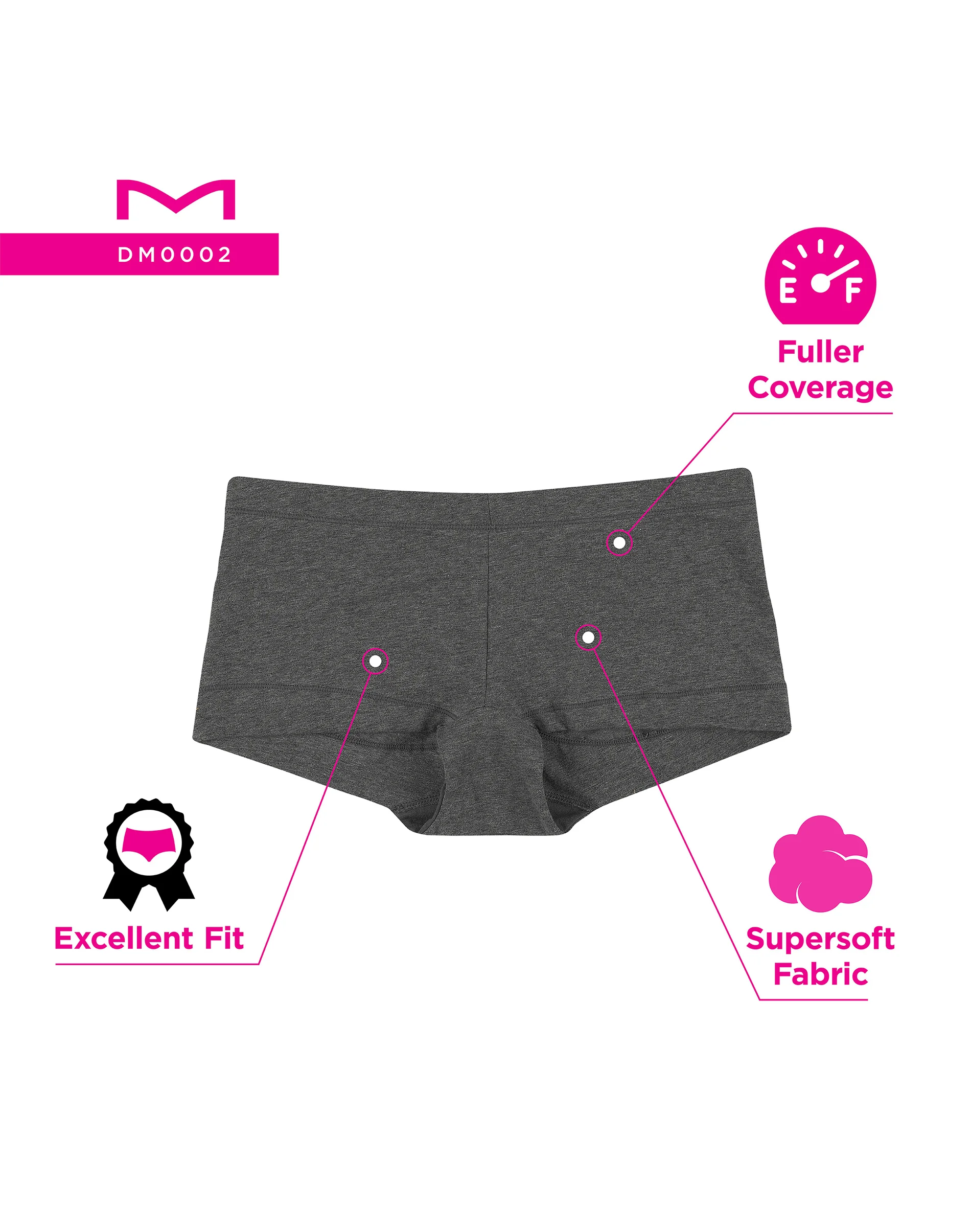 Maidenform Cotton Boyshort #DM0002